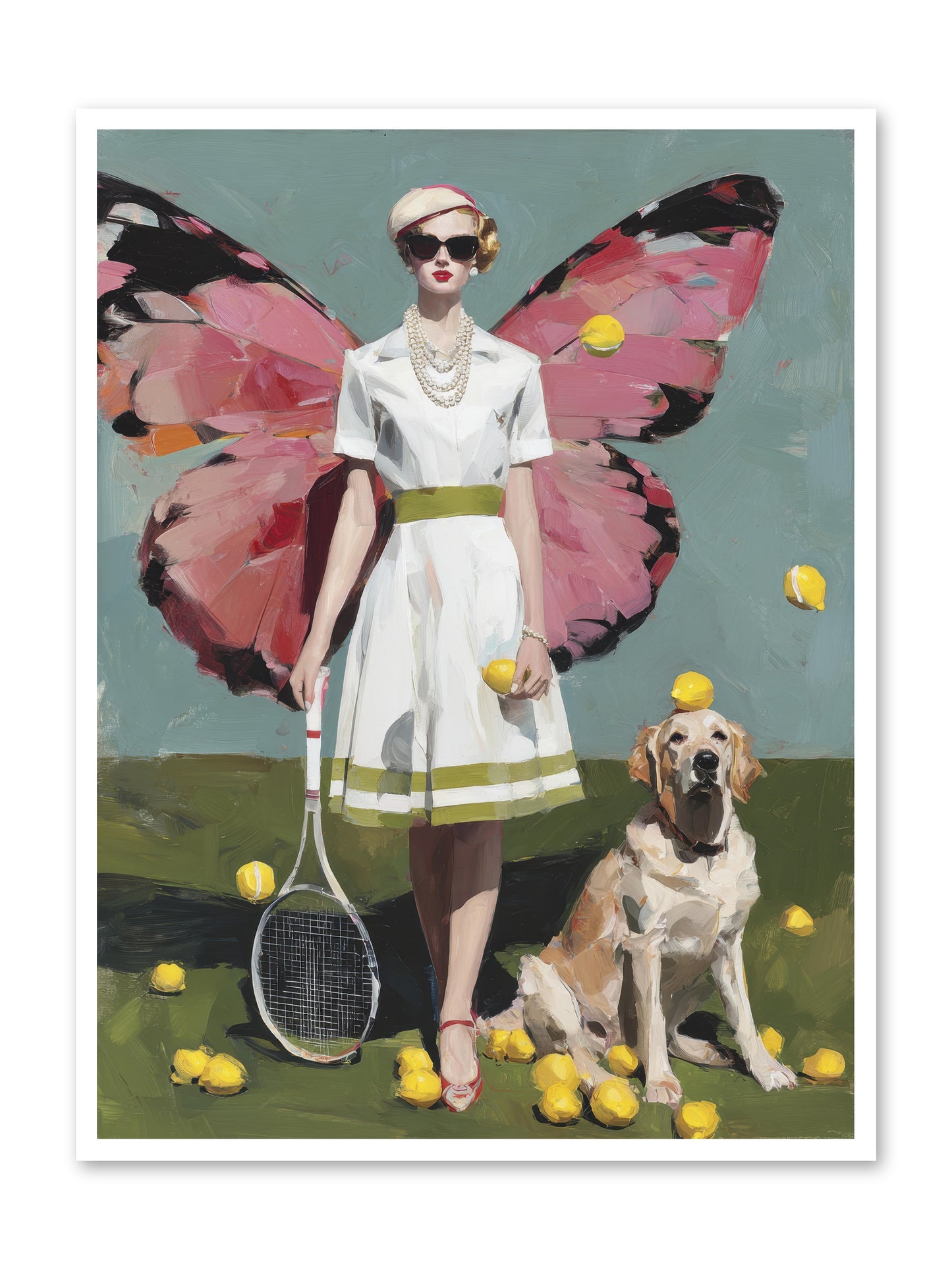 Duchess of Lemon Avenue -- Loose Canvas Print 36x48