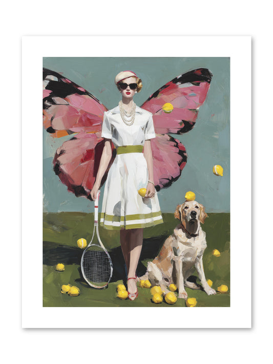 Duchess of Lemon Avenue -- Paper Print 9x12