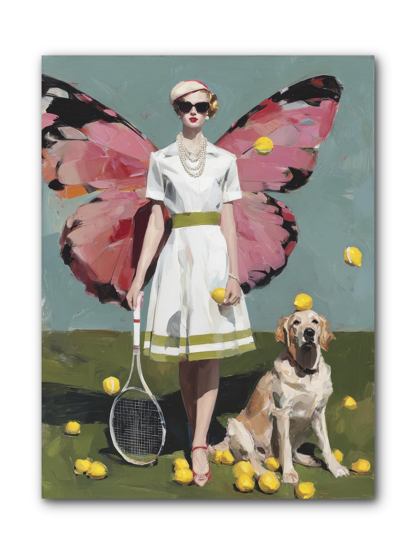 Duchess of Lemon Avenue -- Wrapped Canvas 9x12