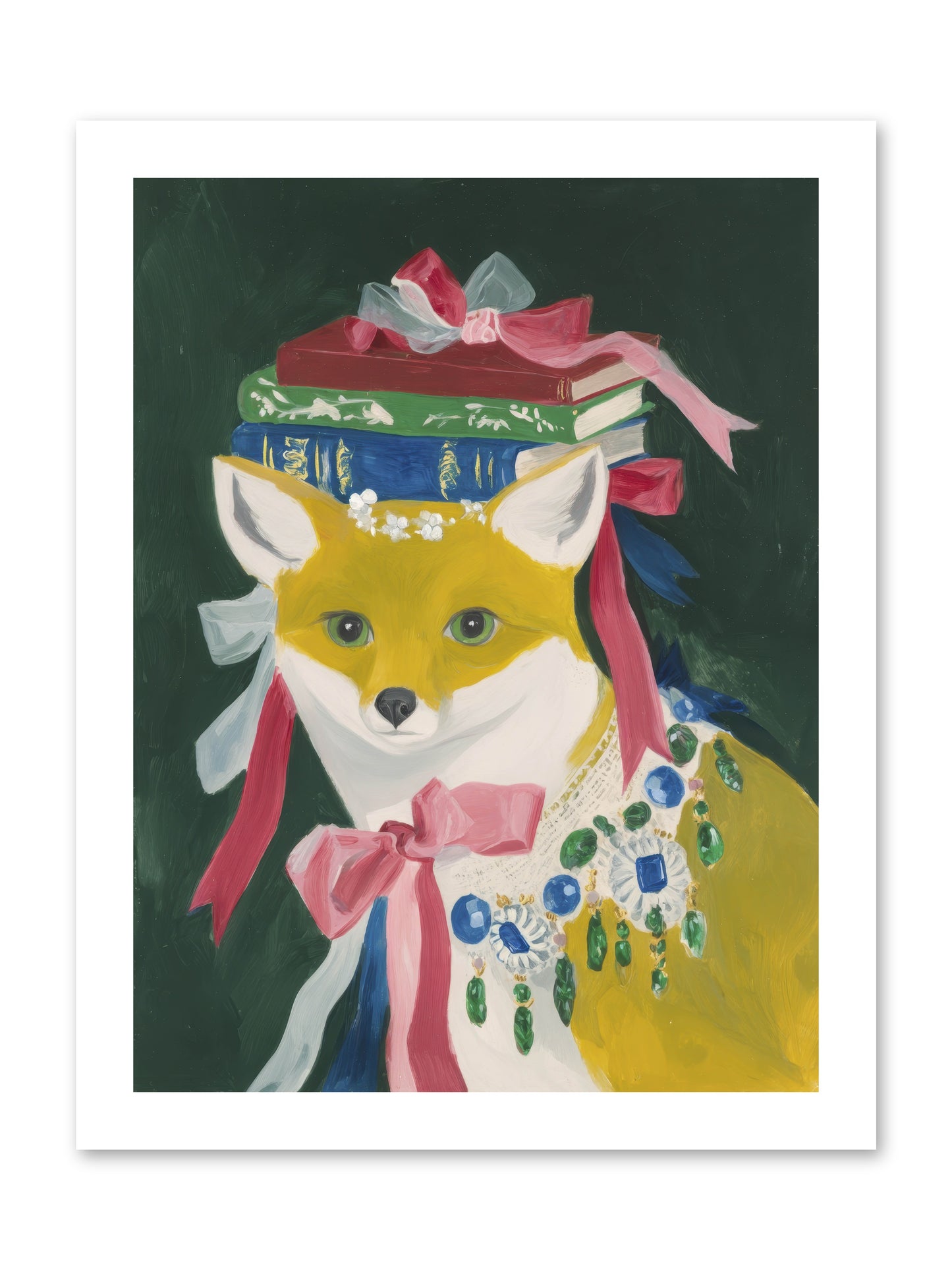 Duchess of Whispered Stories -- Loose Canvas Print 12x16