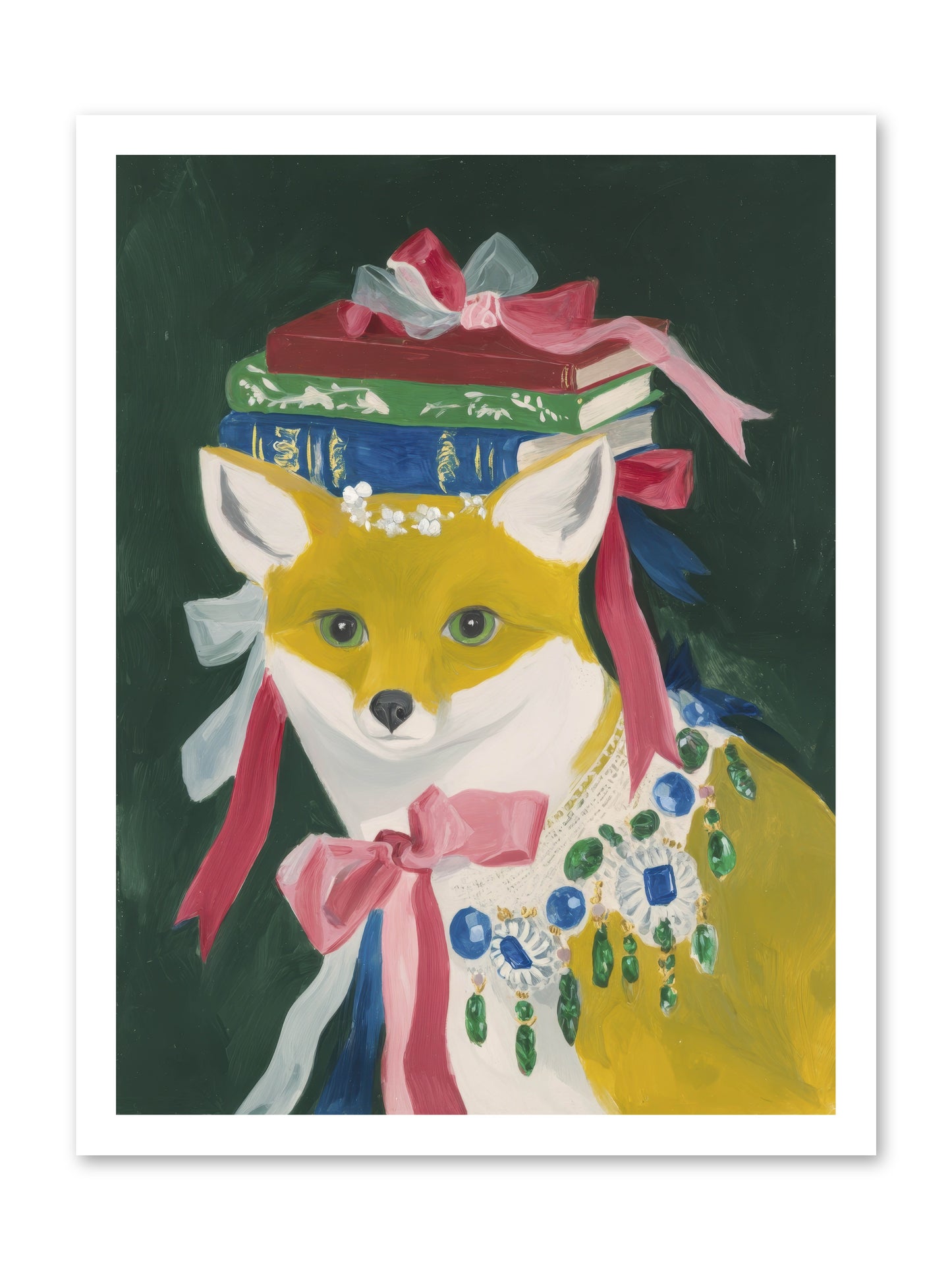Duchess of Whispered Stories -- Loose Canvas Print 18x24