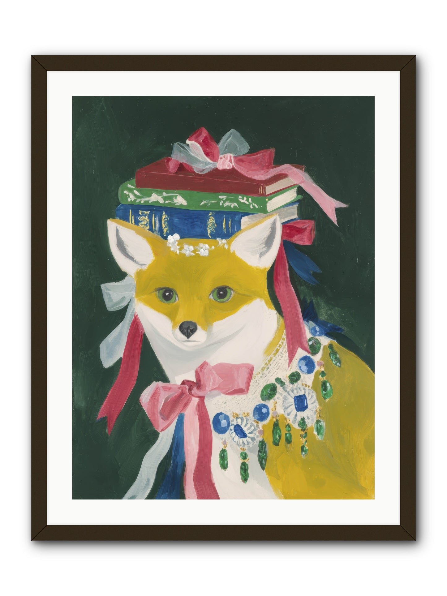 Duchess of Whispered Stories -- Framed Print - Black 24x32