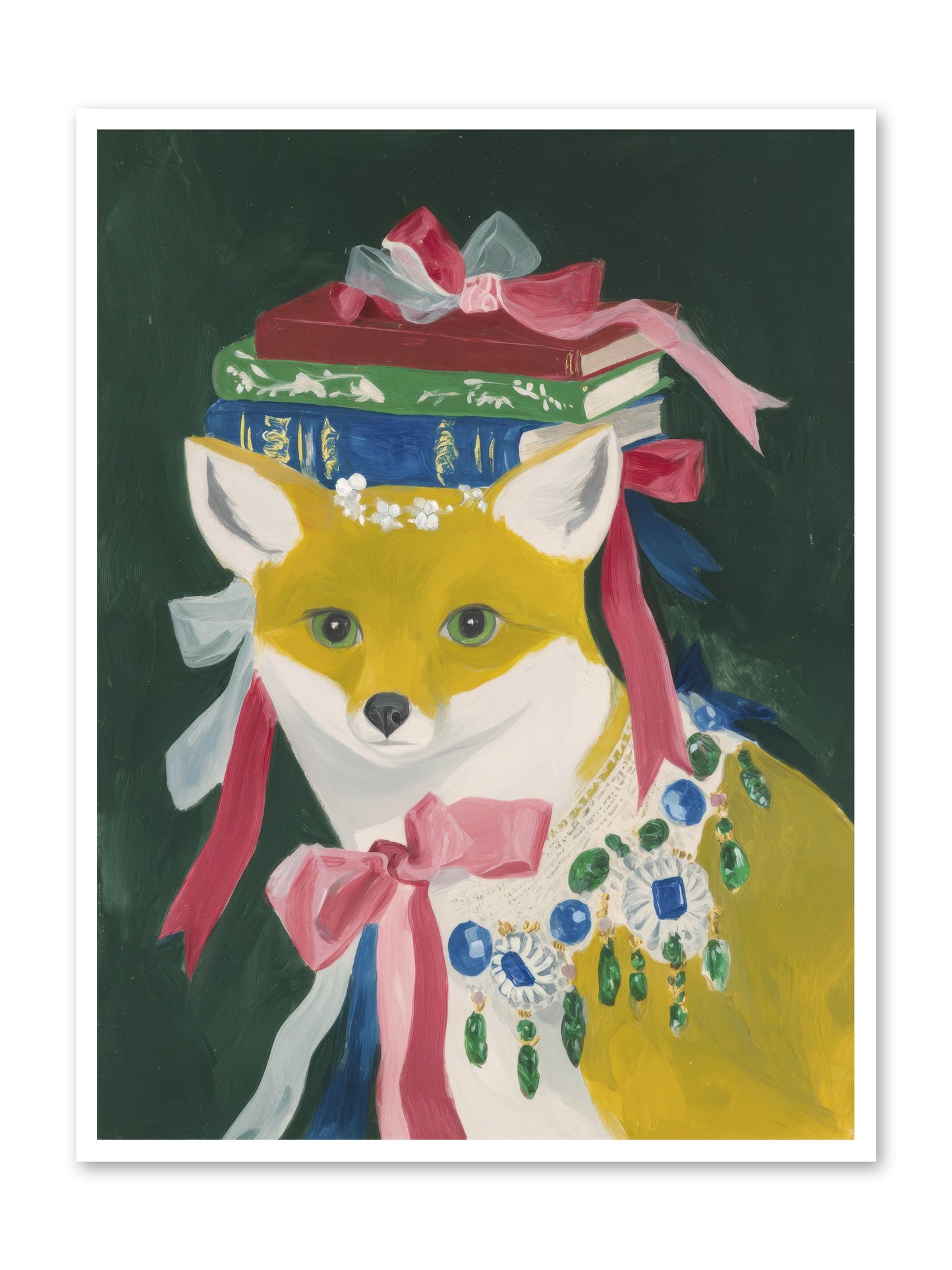 Duchess of Whispered Stories -- Loose Canvas Print 36x48