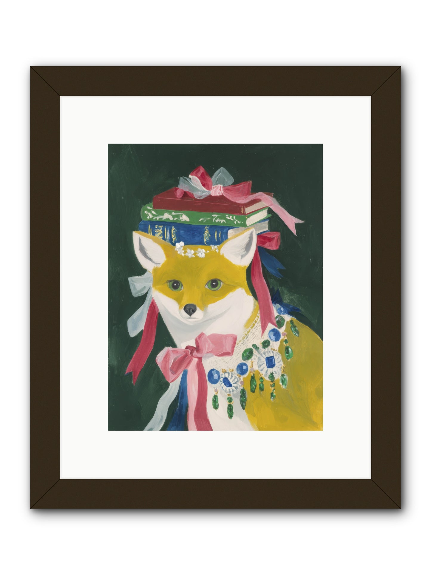 Duchess of Whispered Stories -- Framed Print - Black 9x12