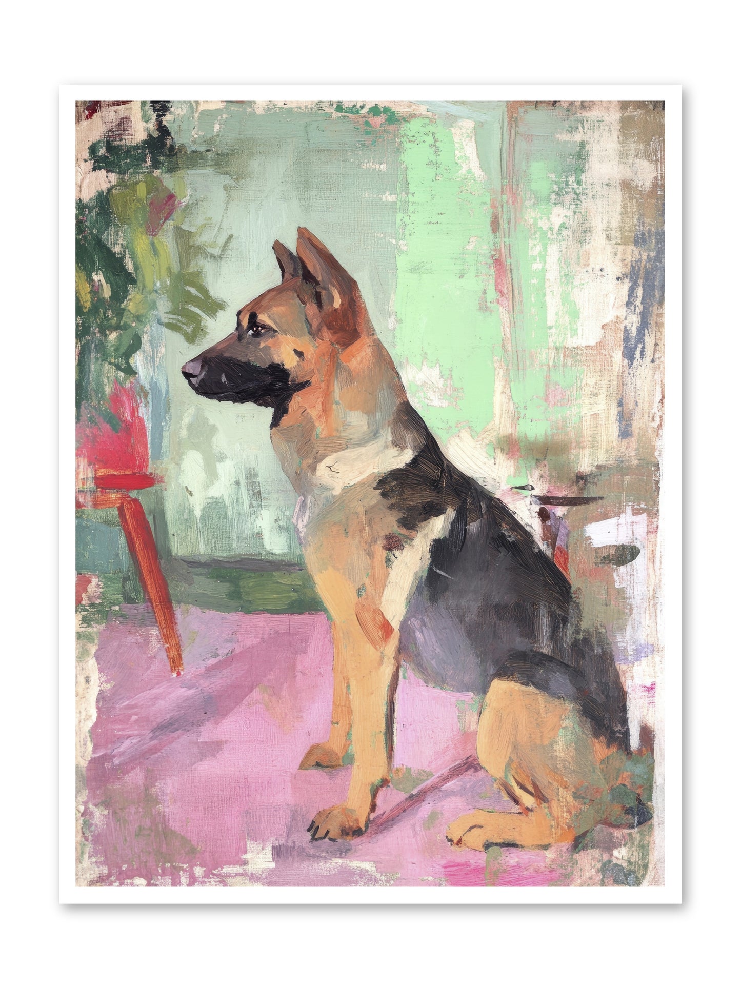 Duke -- Paper Print 36x48