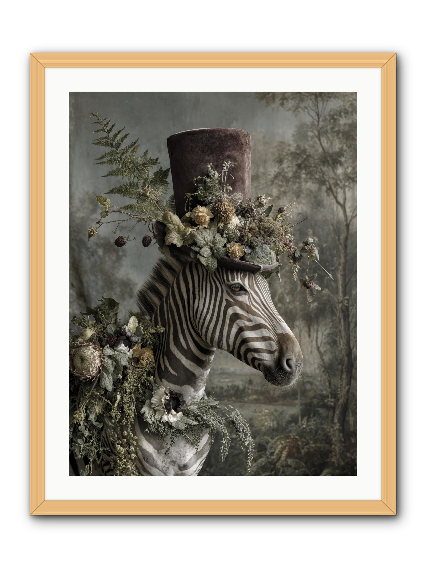 Dulcet -- Framed Print - Natural 24x32