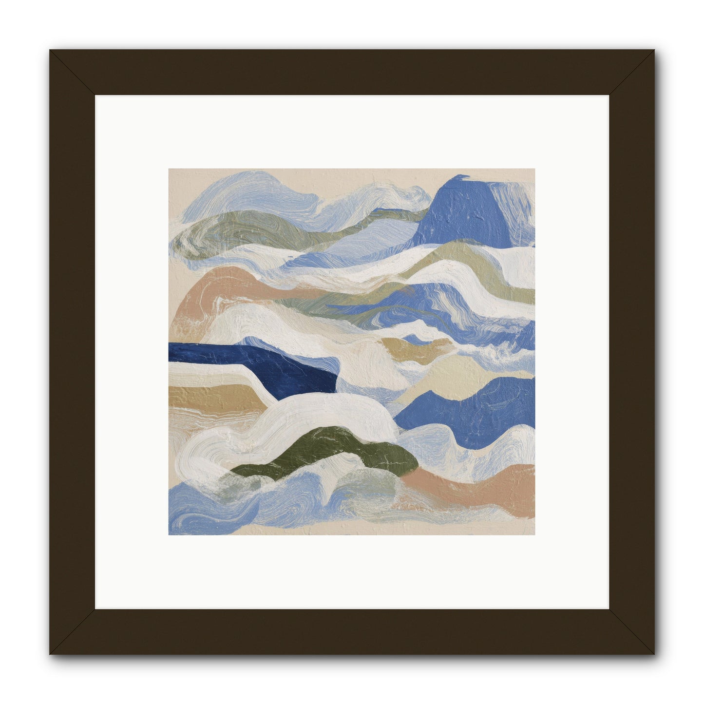 Dune Cloak -- Framed Print - Black 10x10