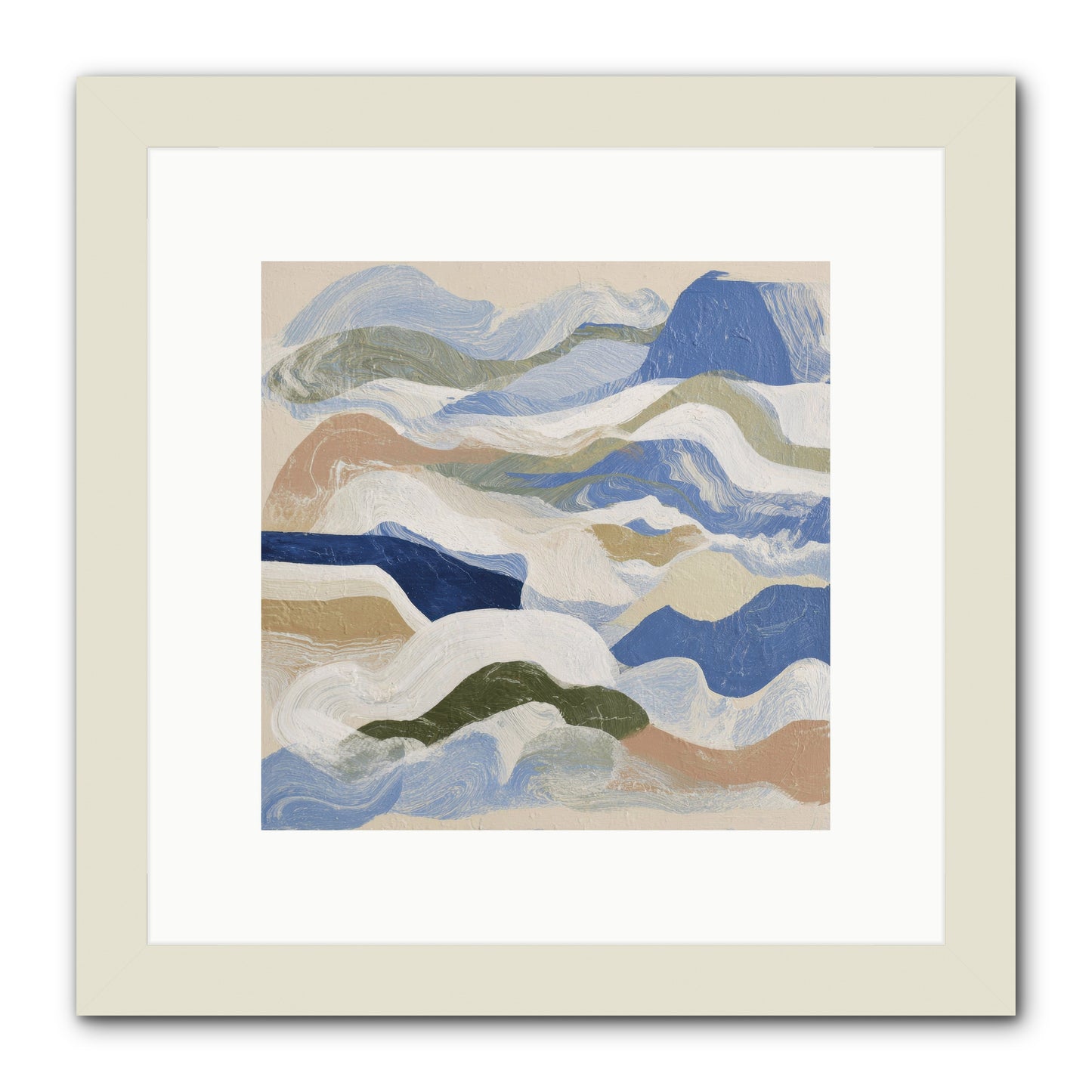 Dune Cloak -- Framed Print - White 10x10