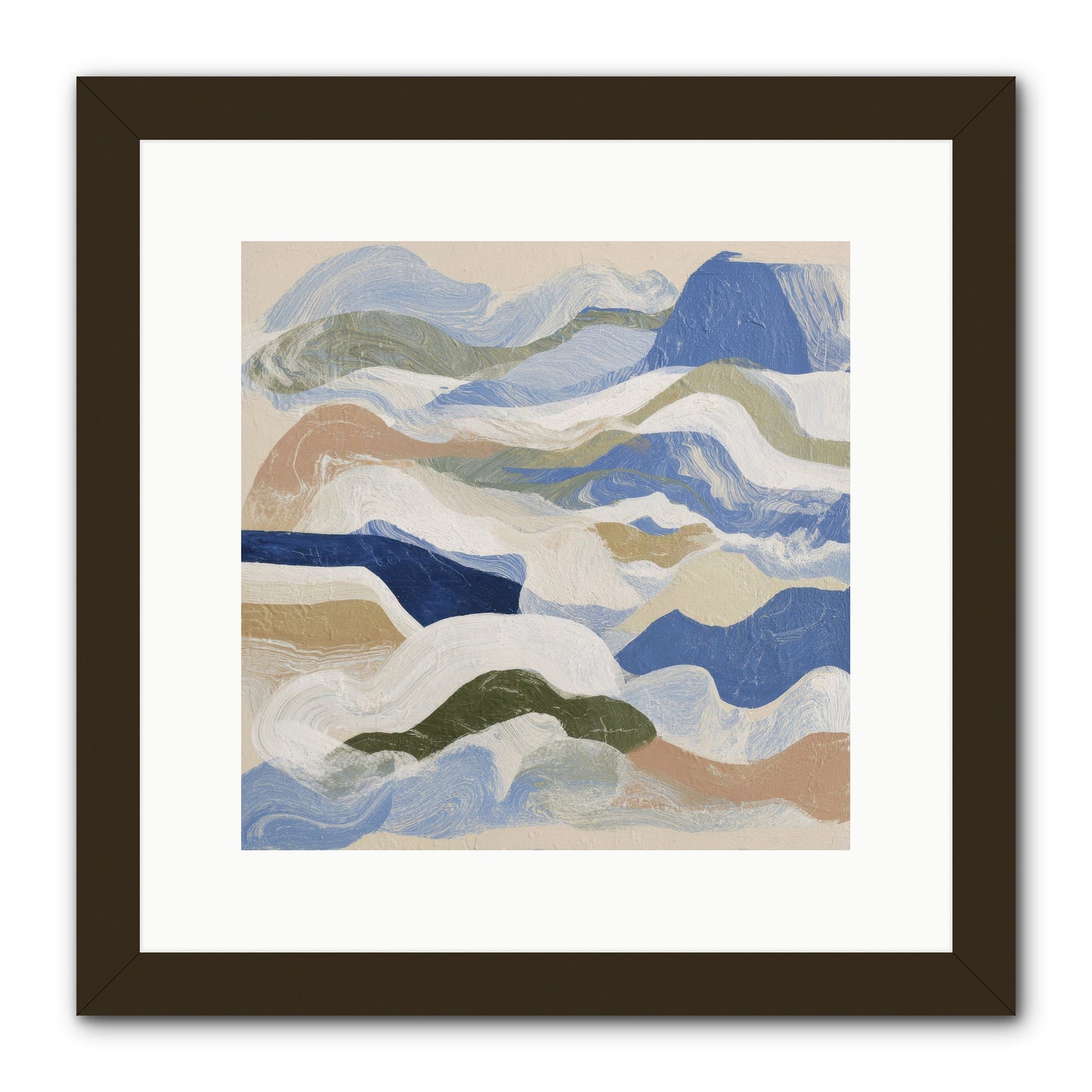 Dune Cloak -- Framed Print - Black 12x12