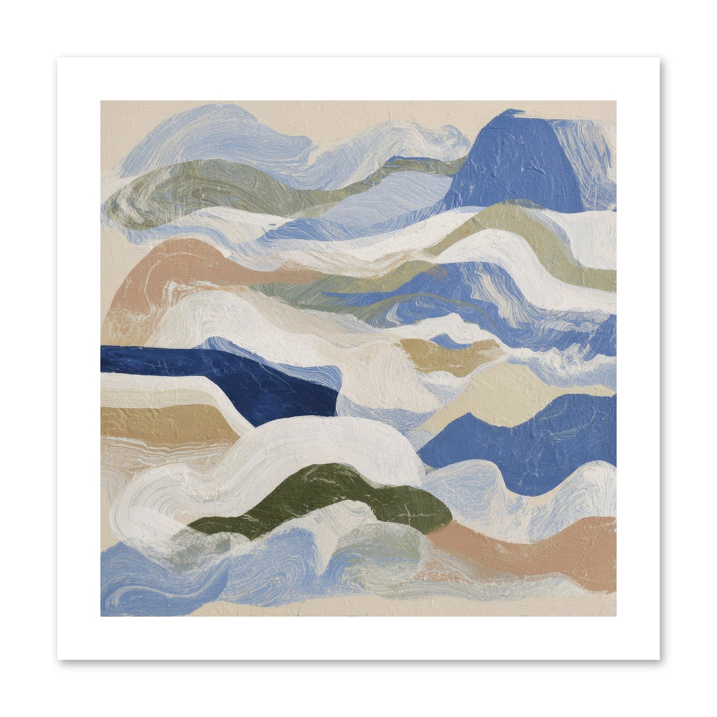Dune Cloak -- Paper Print 12x12