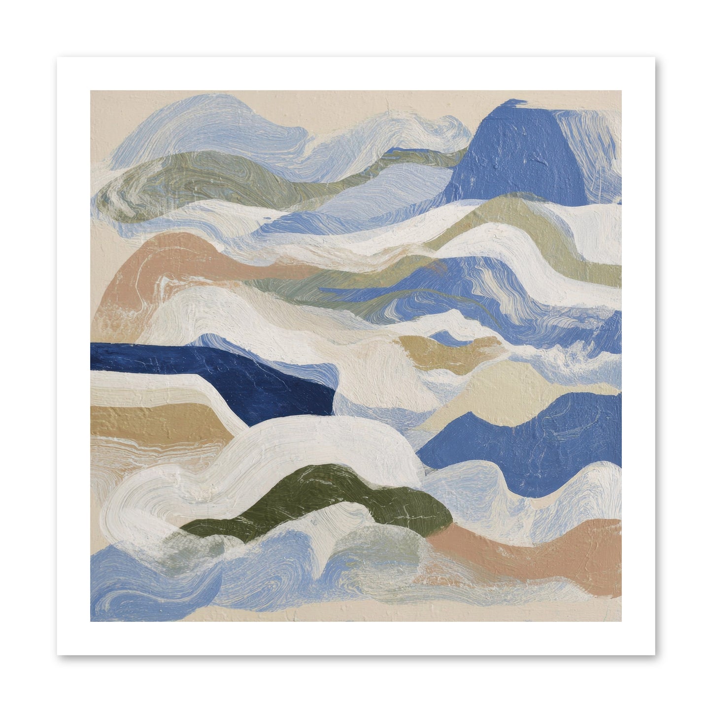 Dune Cloak -- Paper Print 16x16