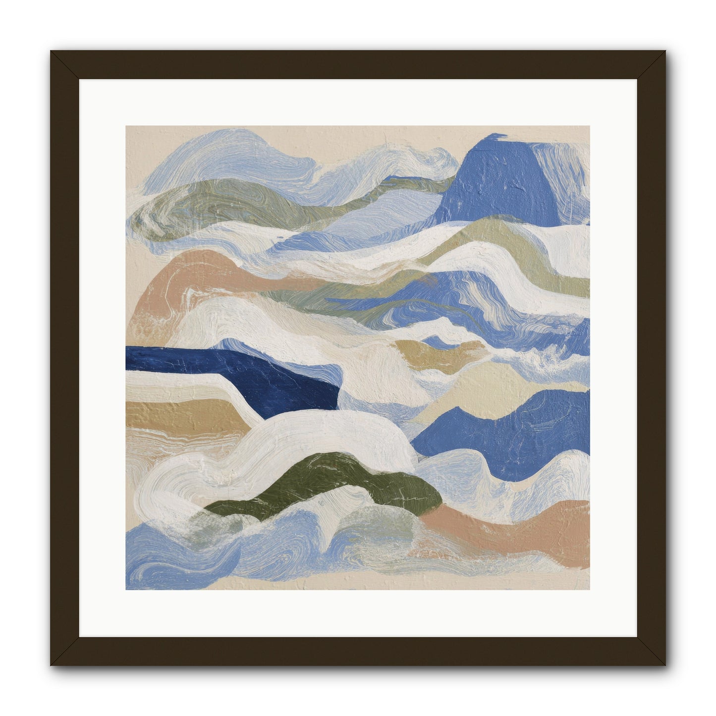 Dune Cloak -- Framed Print - Black 20x20