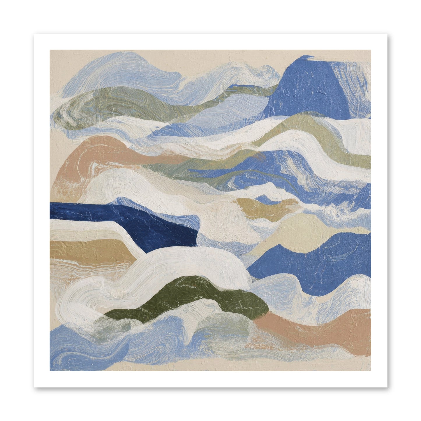Dune Cloak -- Paper Print 20x20
