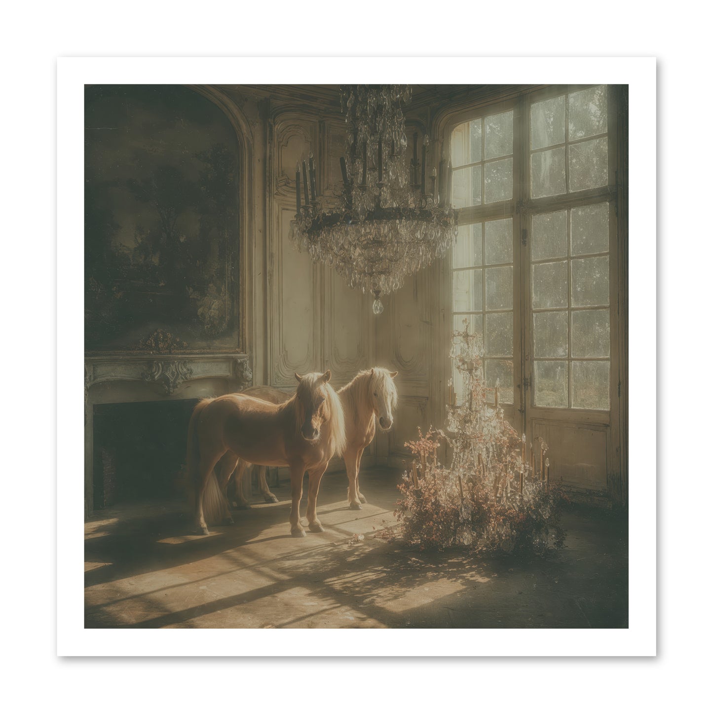 Dusk Made of Honey -- Paper Print 20x20