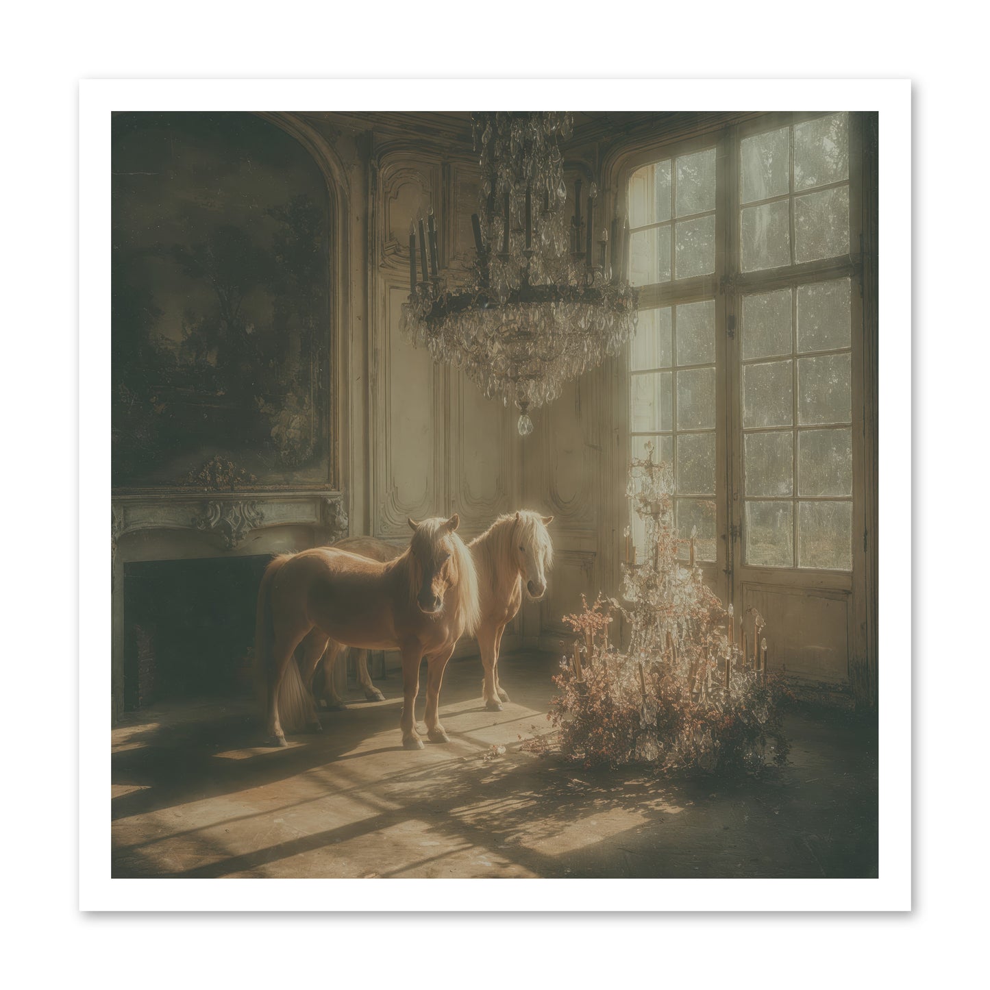 Dusk Made of Honey -- Loose Canvas Print 24x24