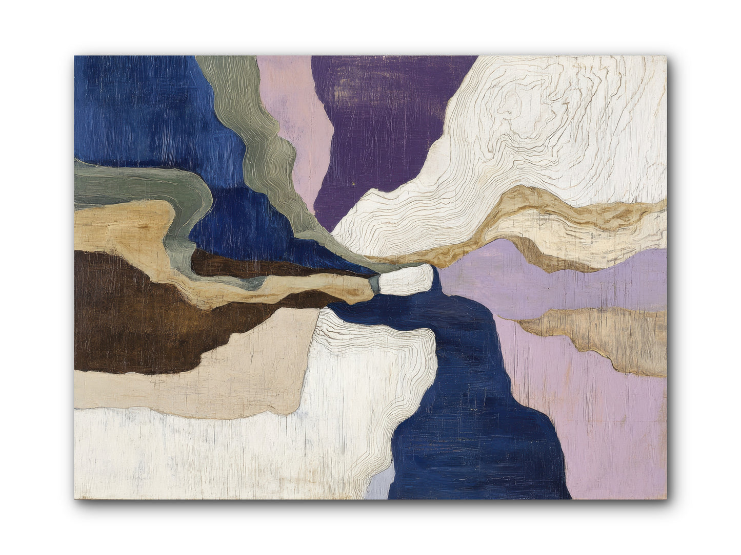 Duskfall Meadow -- Wrapped Canvas 12x9