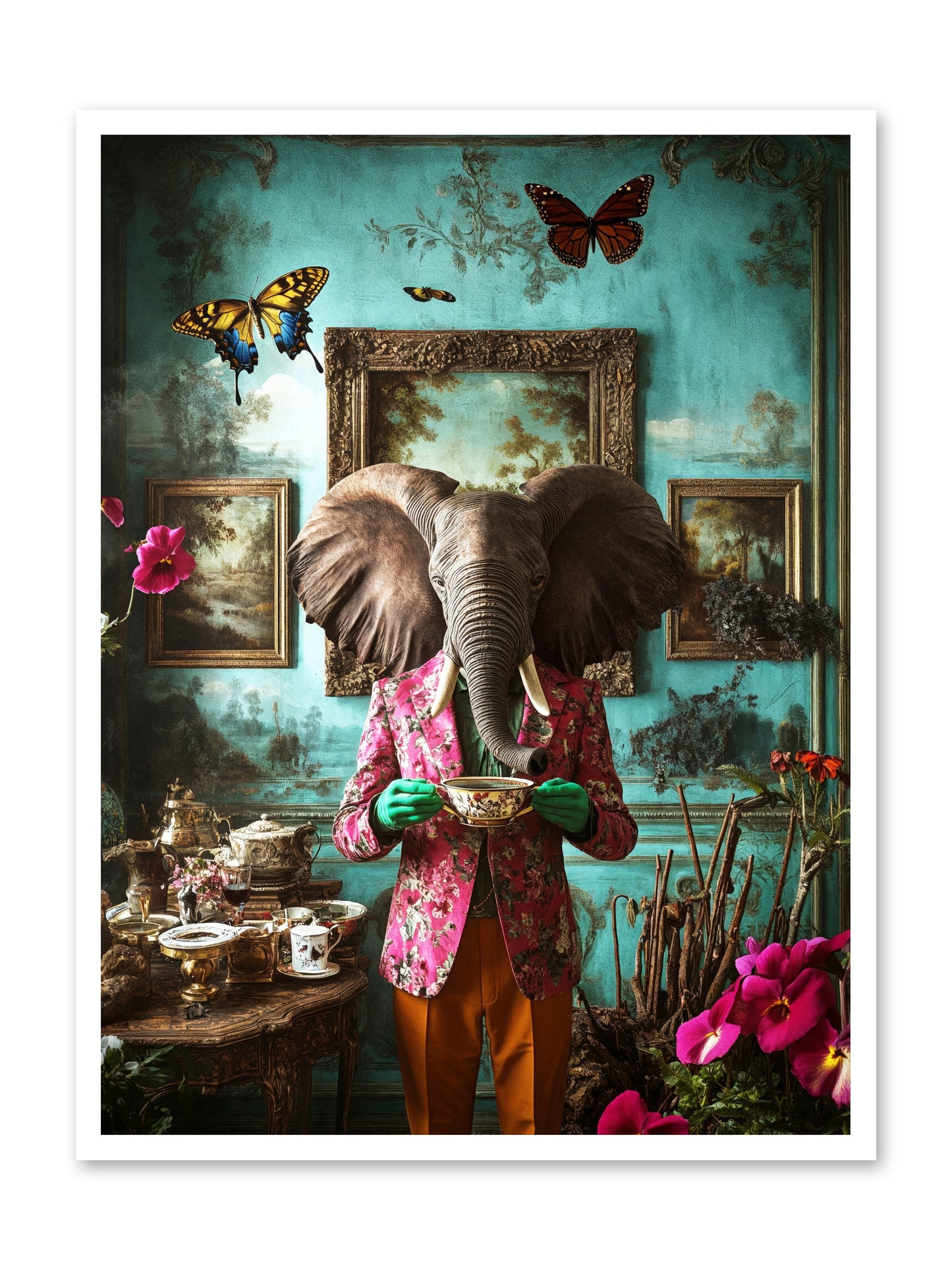 Earth Dreams DeeperRez -- Loose Canvas Print 30x40
