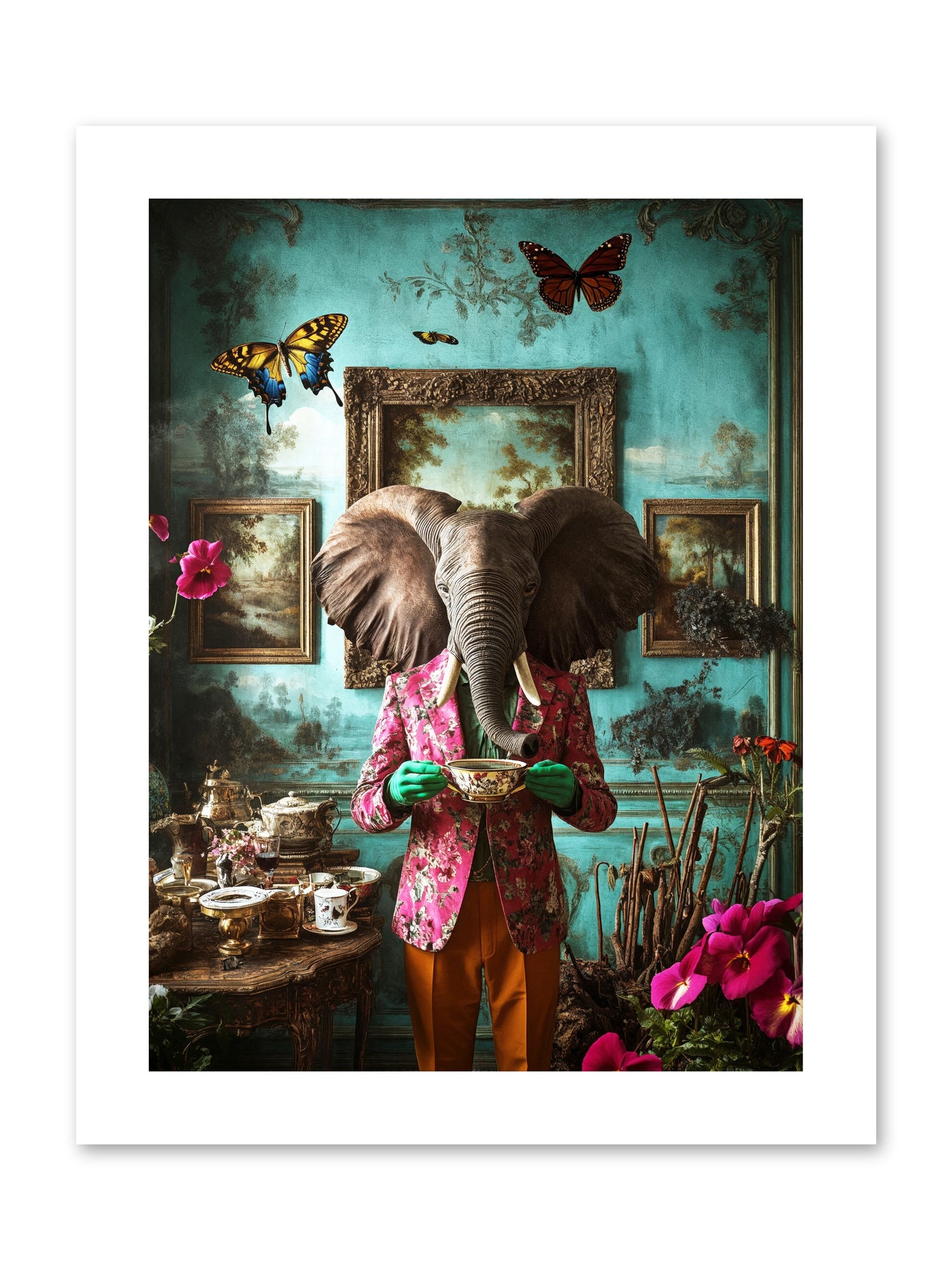 Earth Dreams DeeperRez -- Loose Canvas Print 9x12