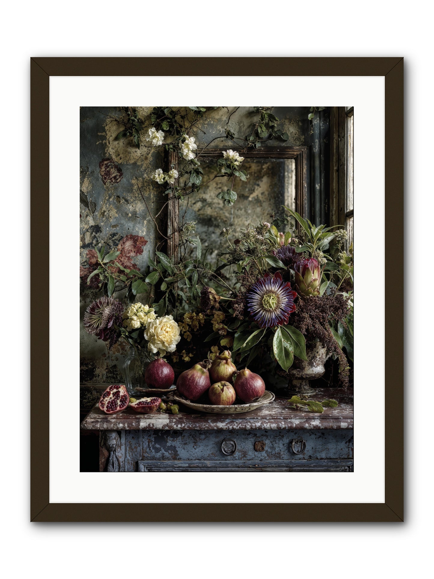 Earthgifted -- Framed Print - Black 18x24