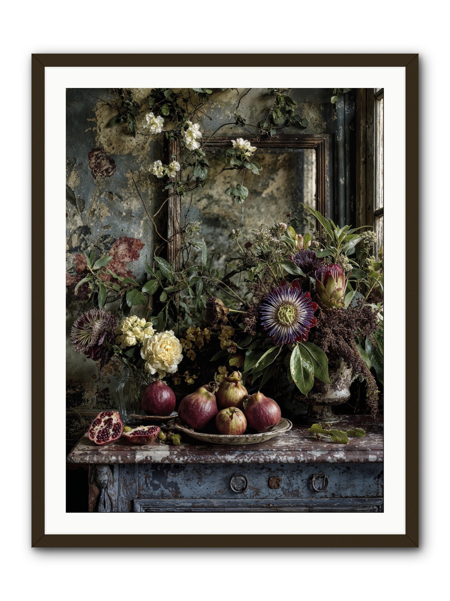 Earthgifted -- Framed Print - Black 30x40