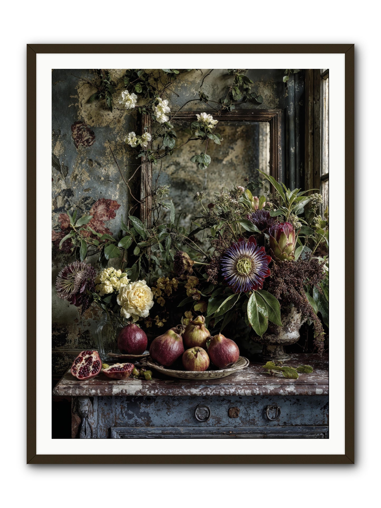 Earthgifted -- Framed Print - Black 36x48