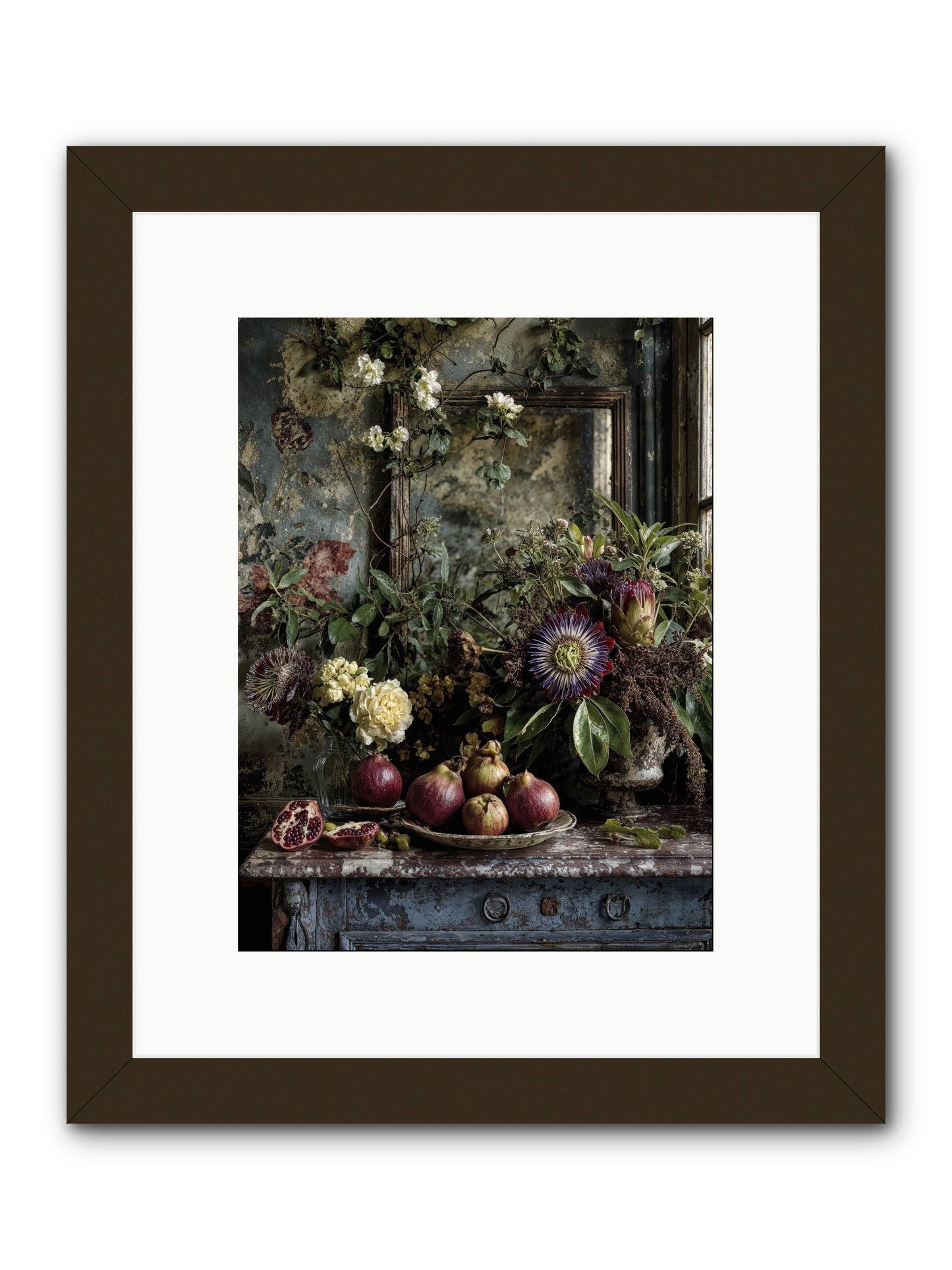 Earthgifted -- Framed Print - Black 9x12