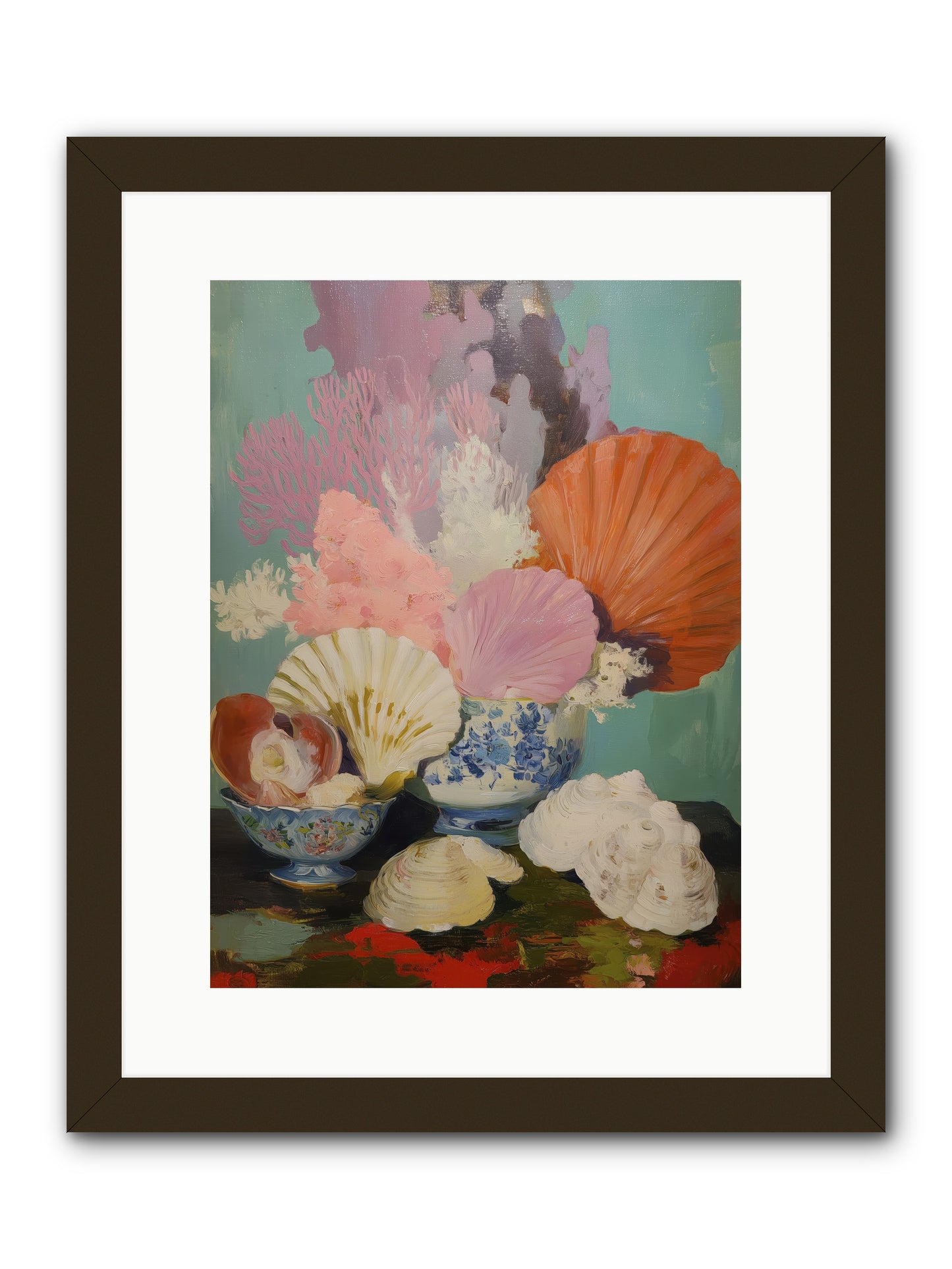 Earth's Treasures -- Framed Print - Black 12x16
