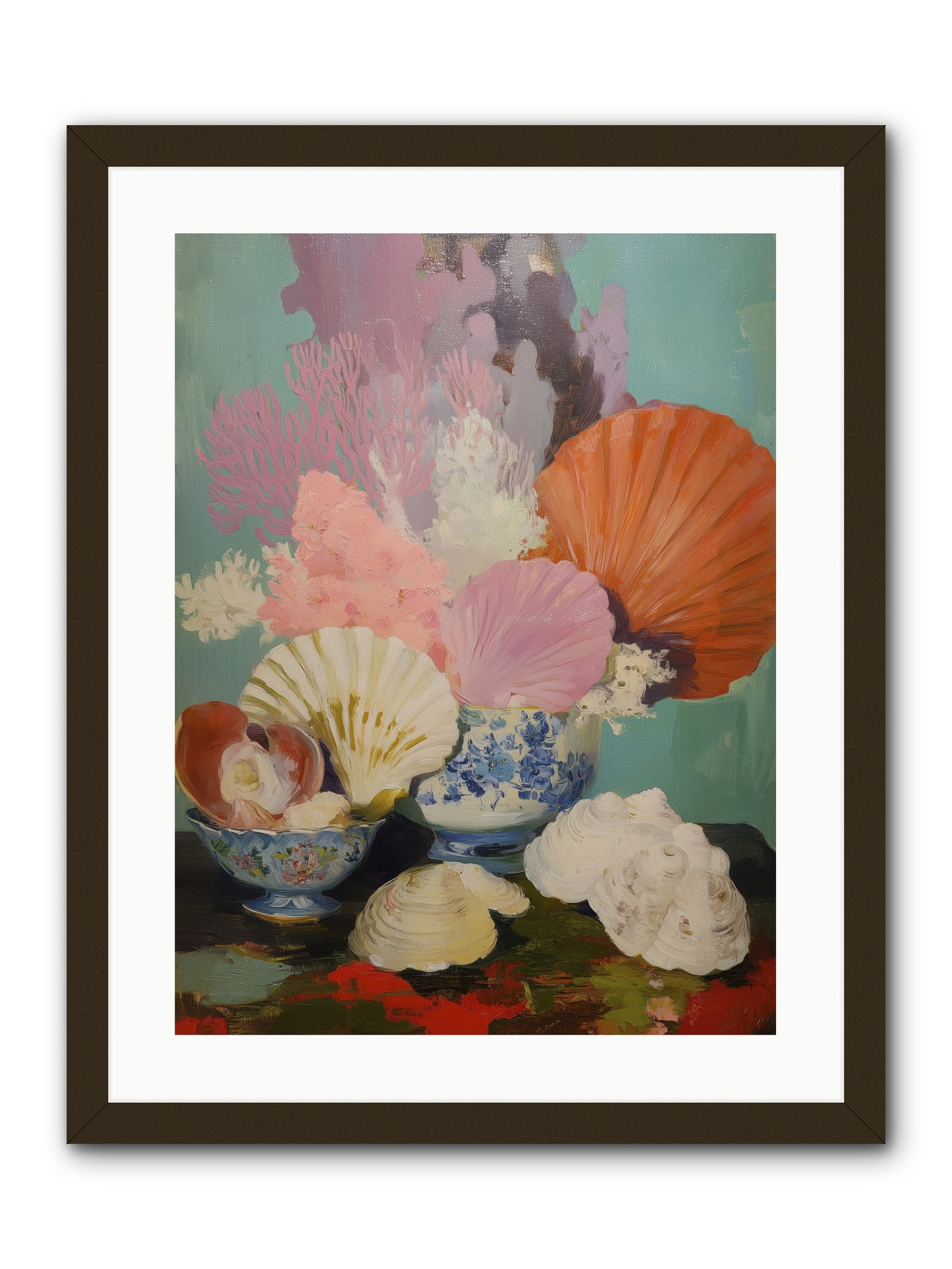 Earth's Treasures -- Framed Print - Black 18x24