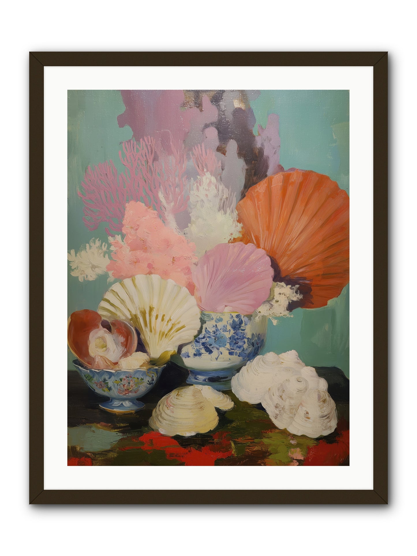 Earth's Treasures -- Framed Print - Black 24x32