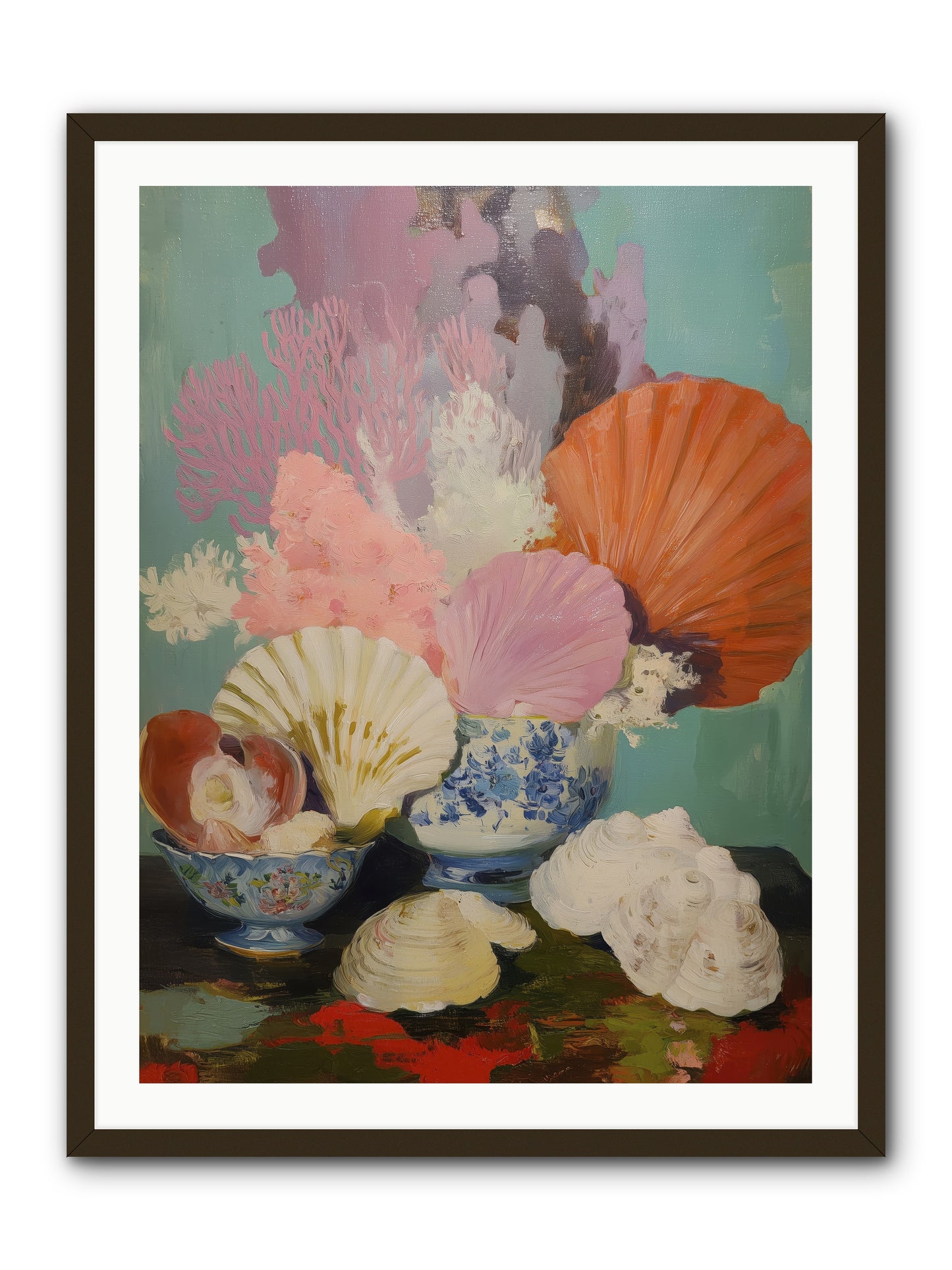 Earth's Treasures -- Framed Print - Black 30x40
