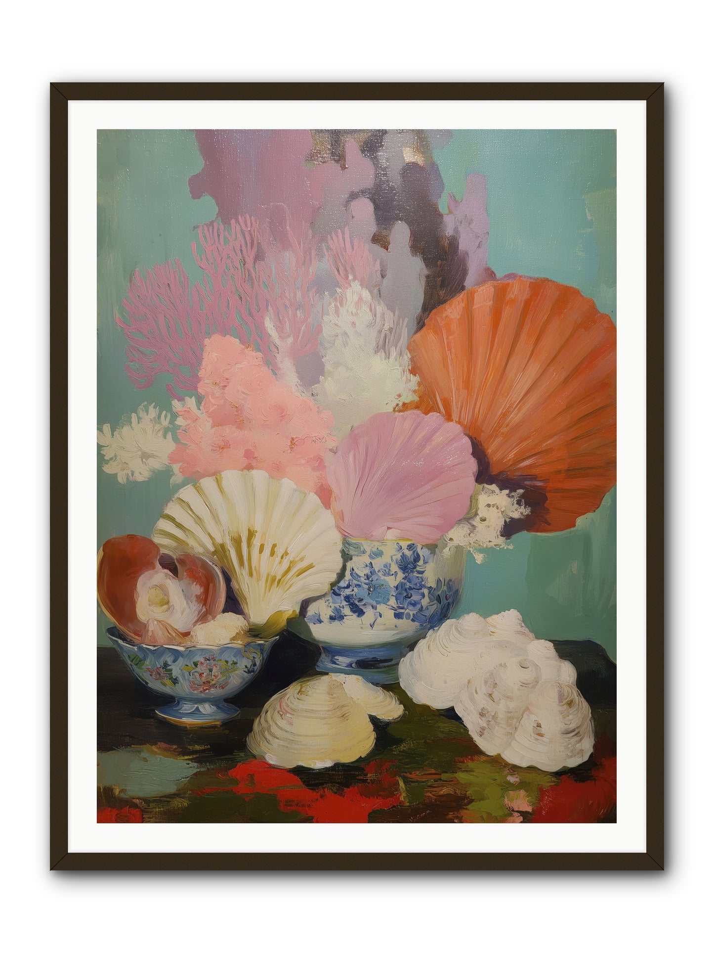 Earth's Treasures -- Framed Print - Black 36x48