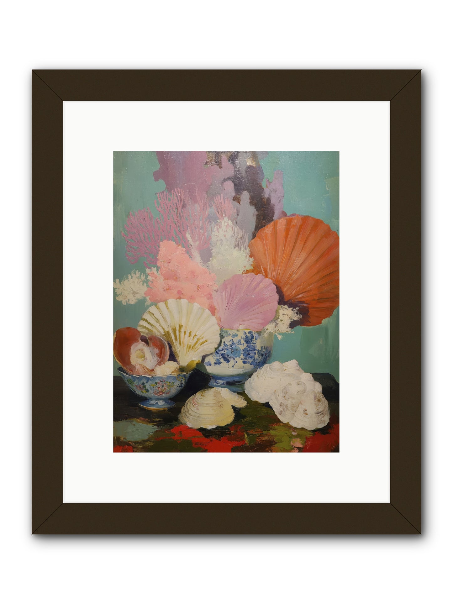 Earth's Treasures -- Framed Print - Black 9x12