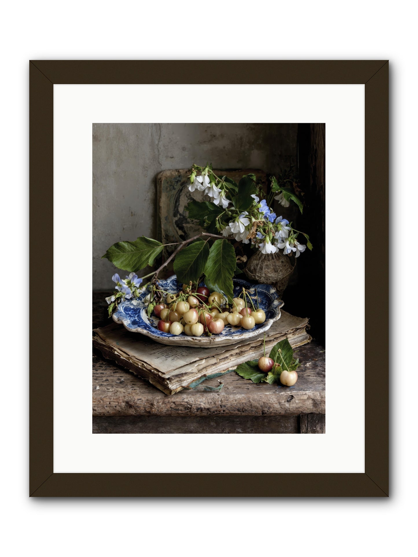 Easy sunday -- Framed Print - Black 12x16