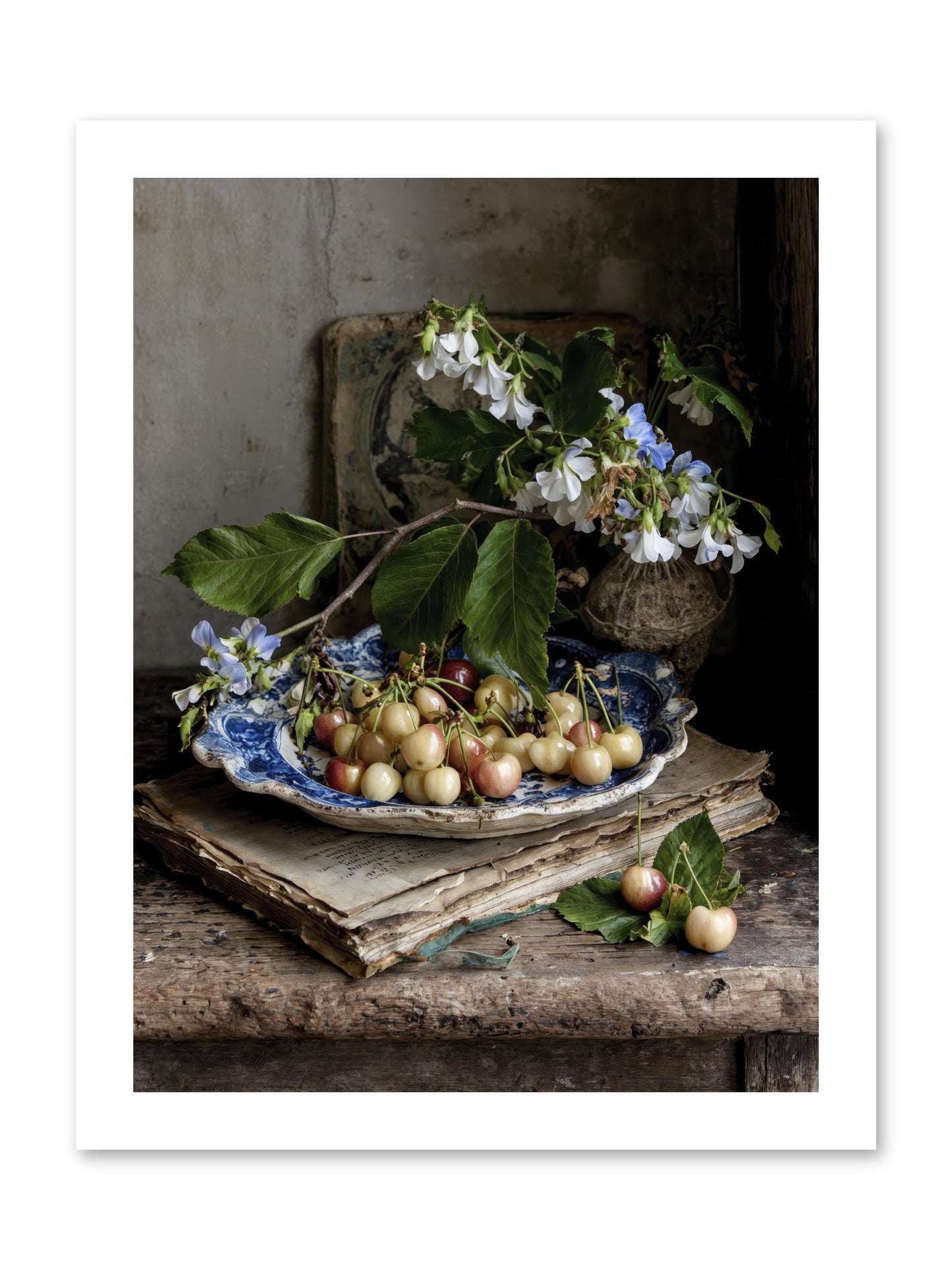 Easy sunday -- Paper Print 12x16