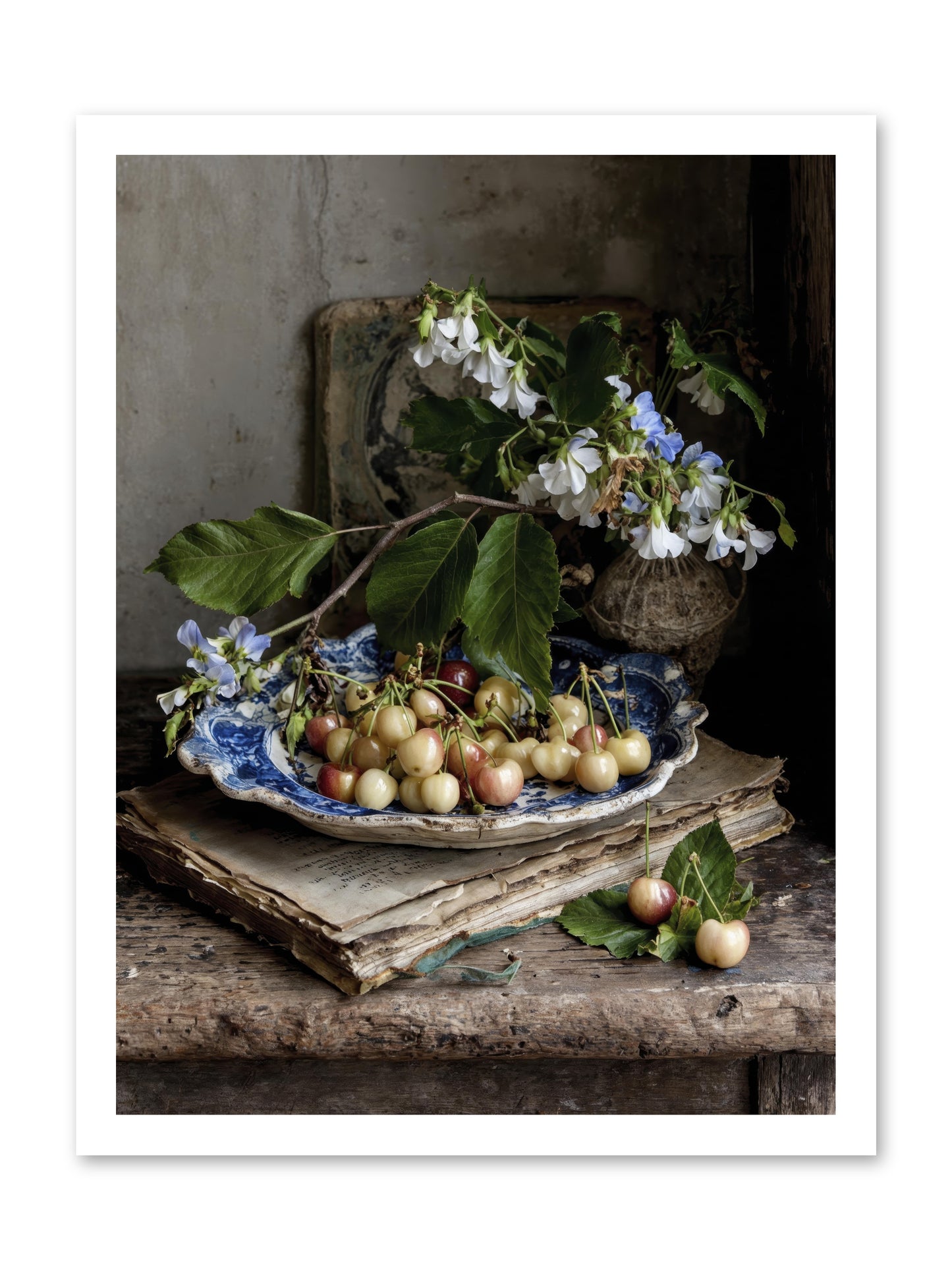Easy sunday -- Loose Canvas Print 18x24