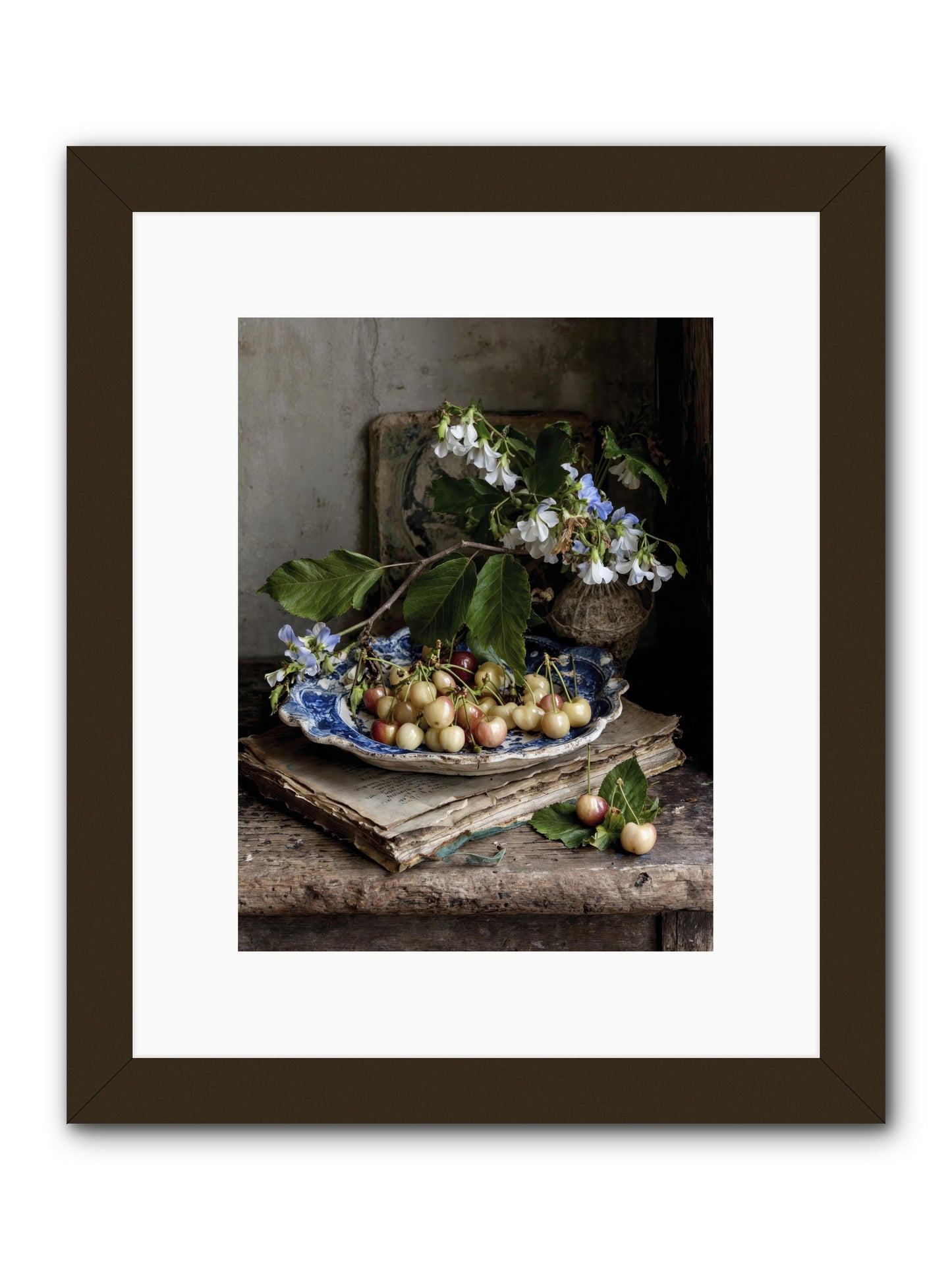 Easy sunday -- Framed Print - Black 9x12