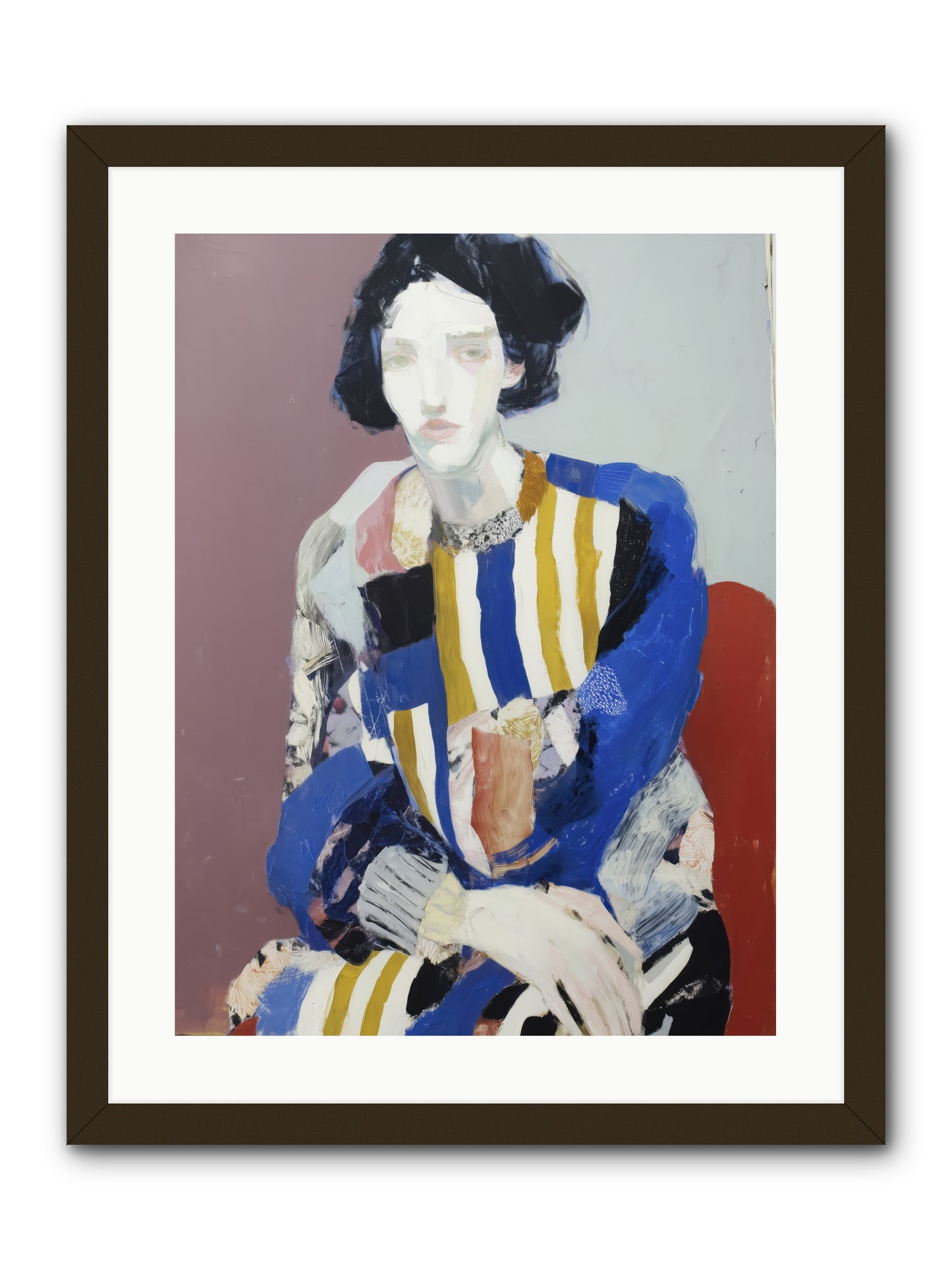 Ebonveil -- Framed Print - Black 18x24