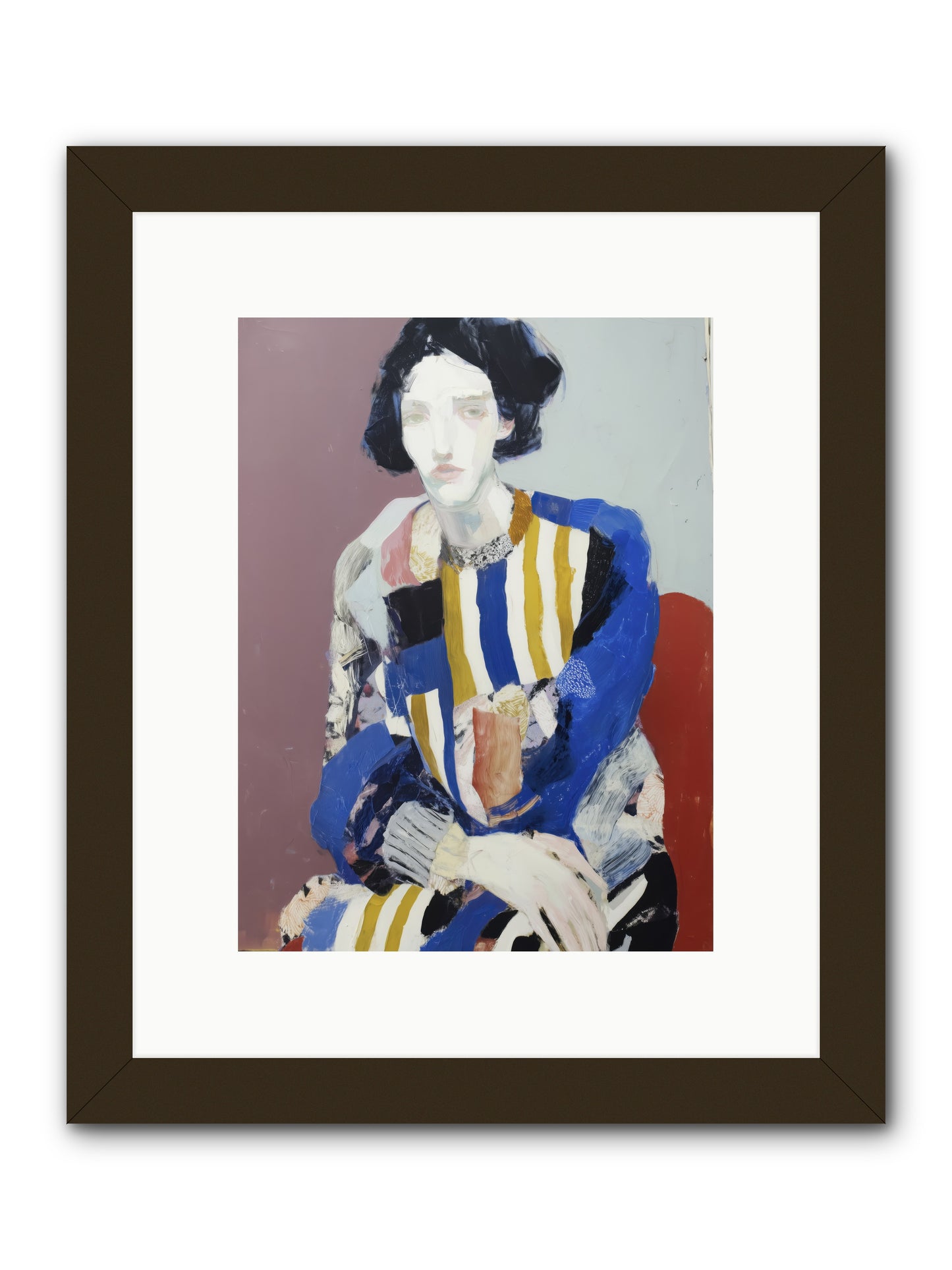 Ebonveil -- Framed Print - Black 9x12
