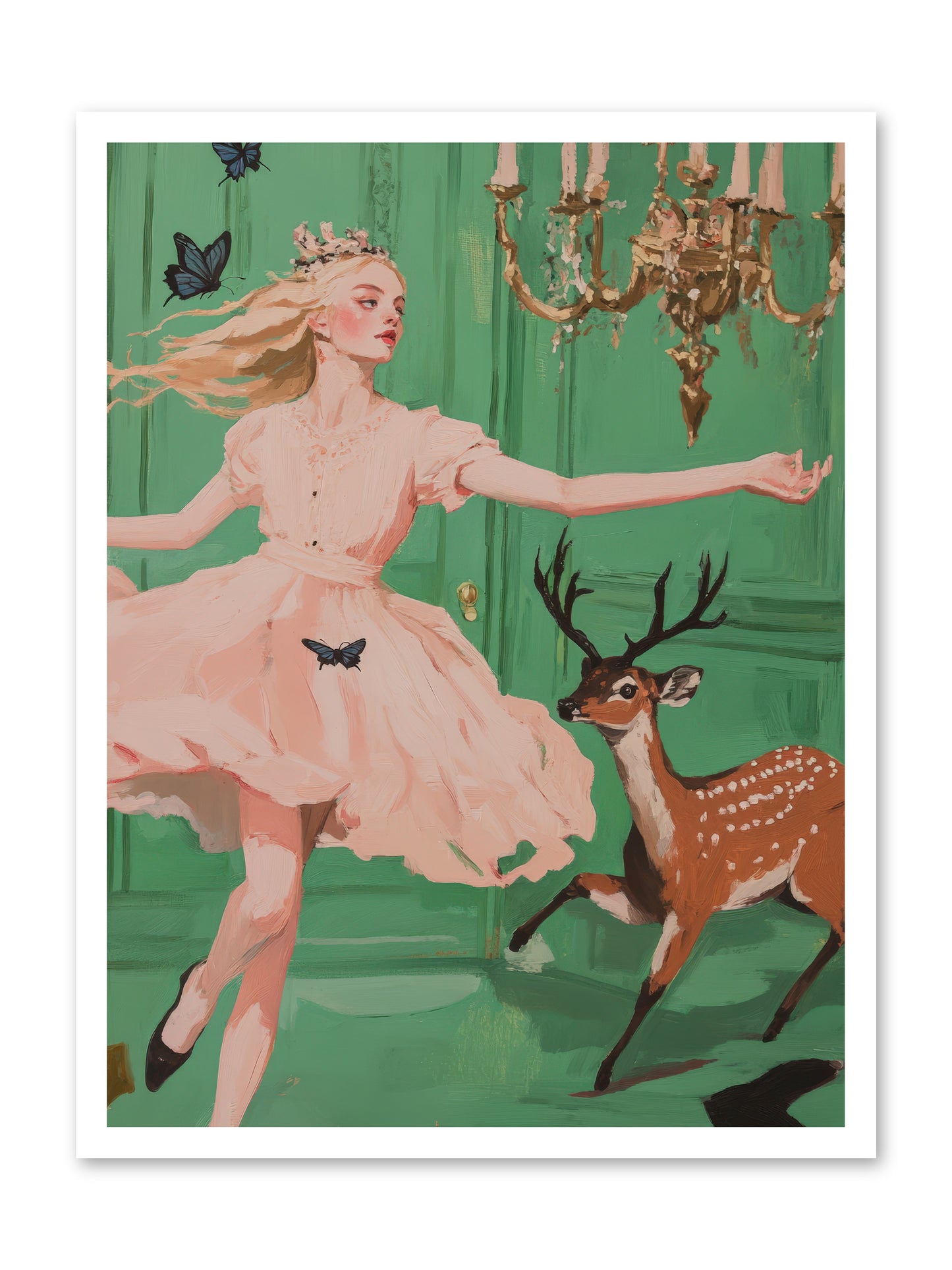 Echo Through TimeREZ -- Loose Canvas Print 24x32