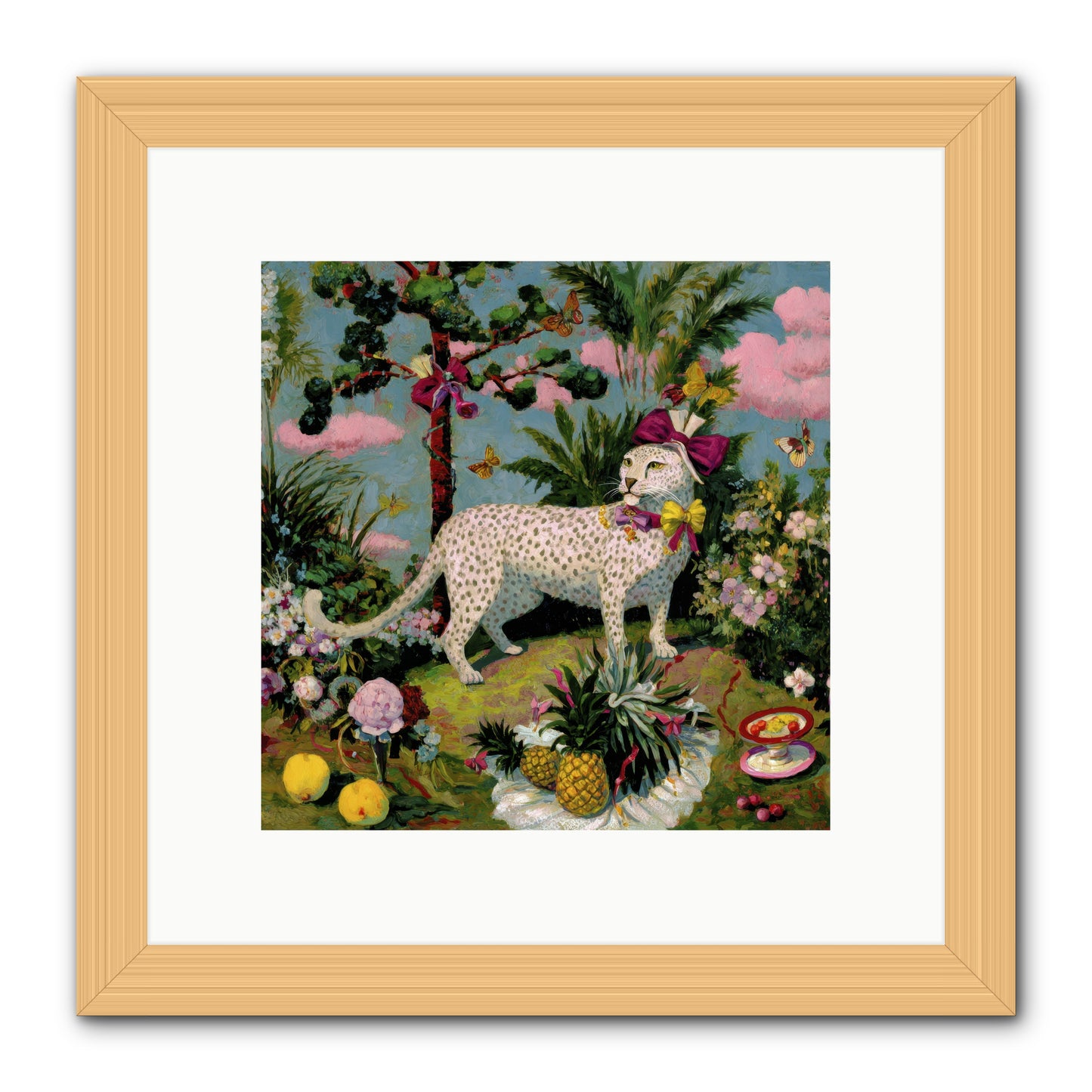 Echoes of a Distant Song -- Framed Print - Natural 10x10