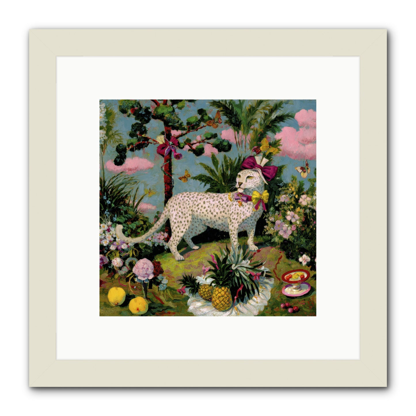 Echoes of a Distant Song -- Framed Print - White 10x10