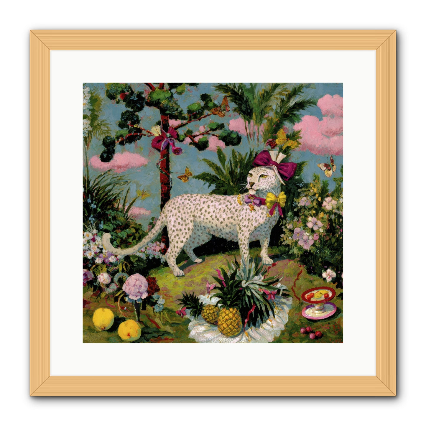 Echoes of a Distant Song -- Framed Print - Natural 16x16