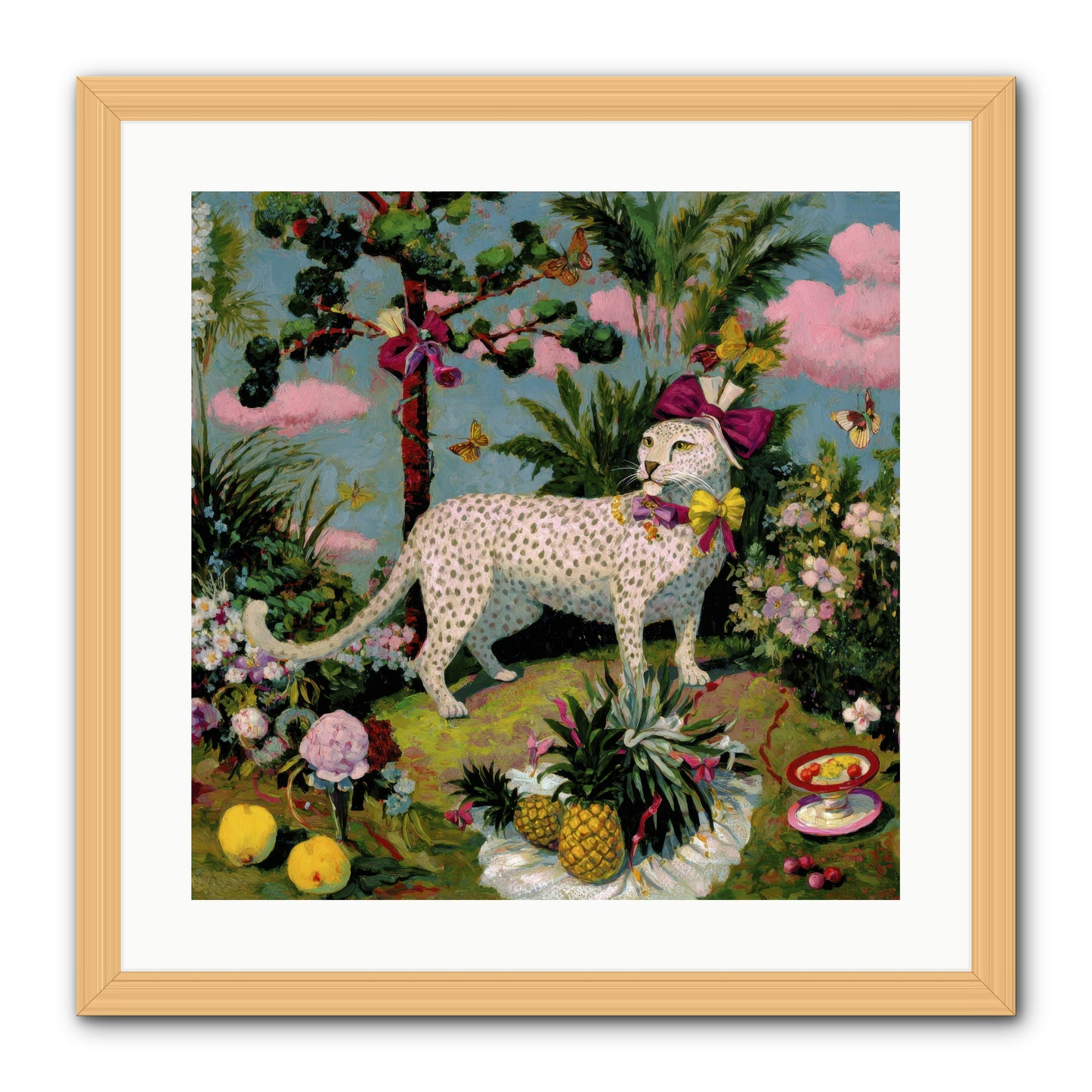 Echoes of a Distant Song -- Framed Print - Natural 20x20