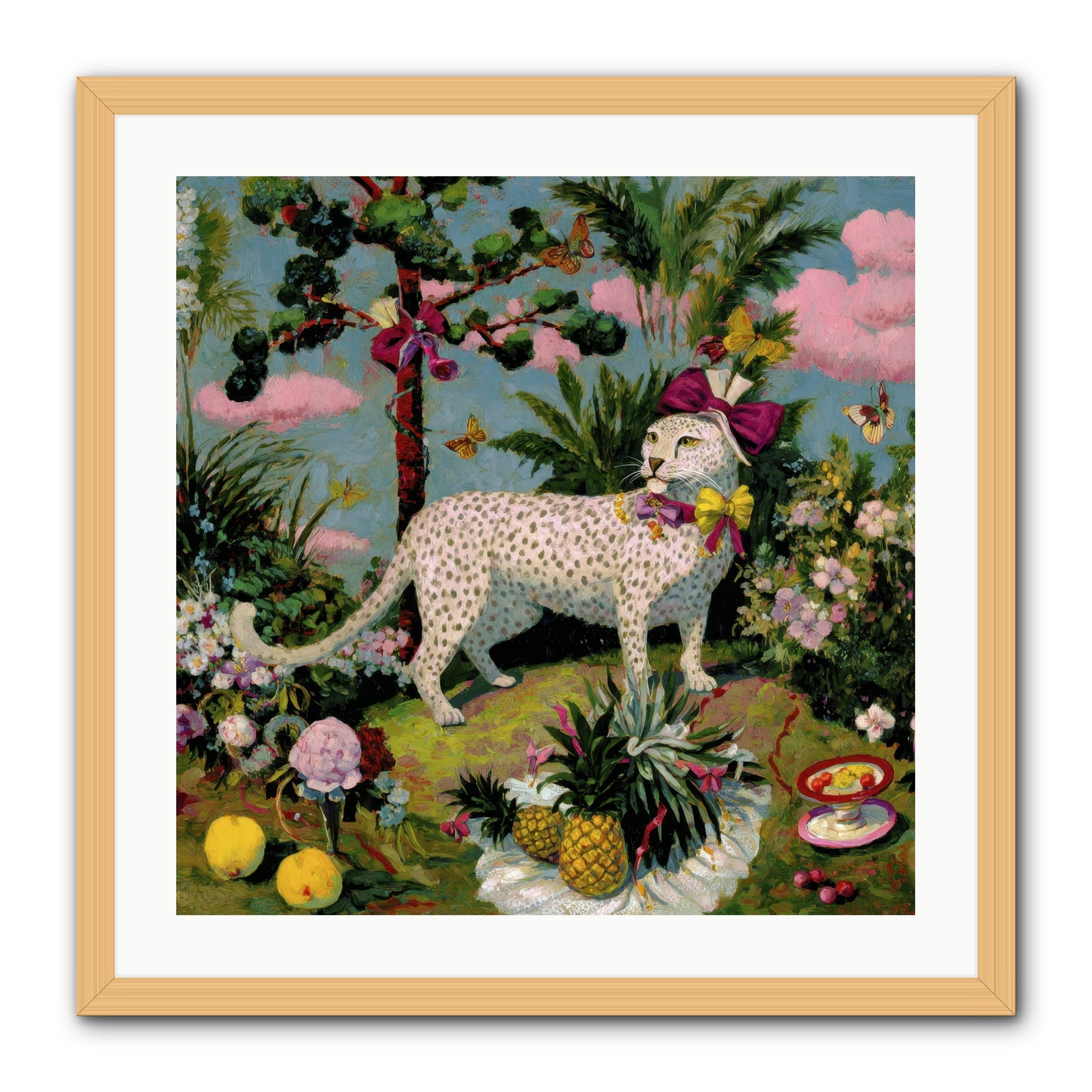 Echoes of a Distant Song -- Framed Print - Natural 24x24