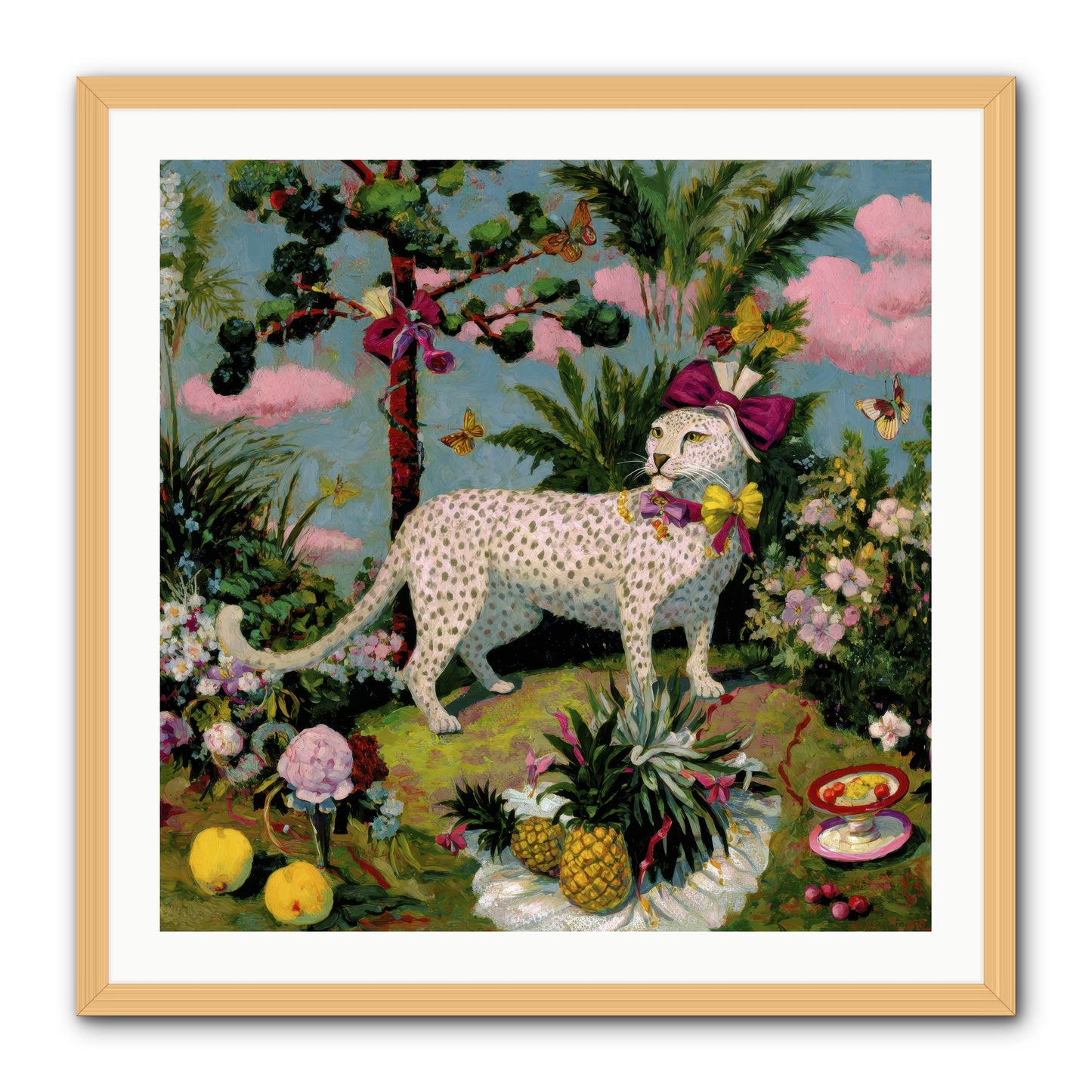 Echoes of a Distant Song -- Framed Print - Natural 30x30