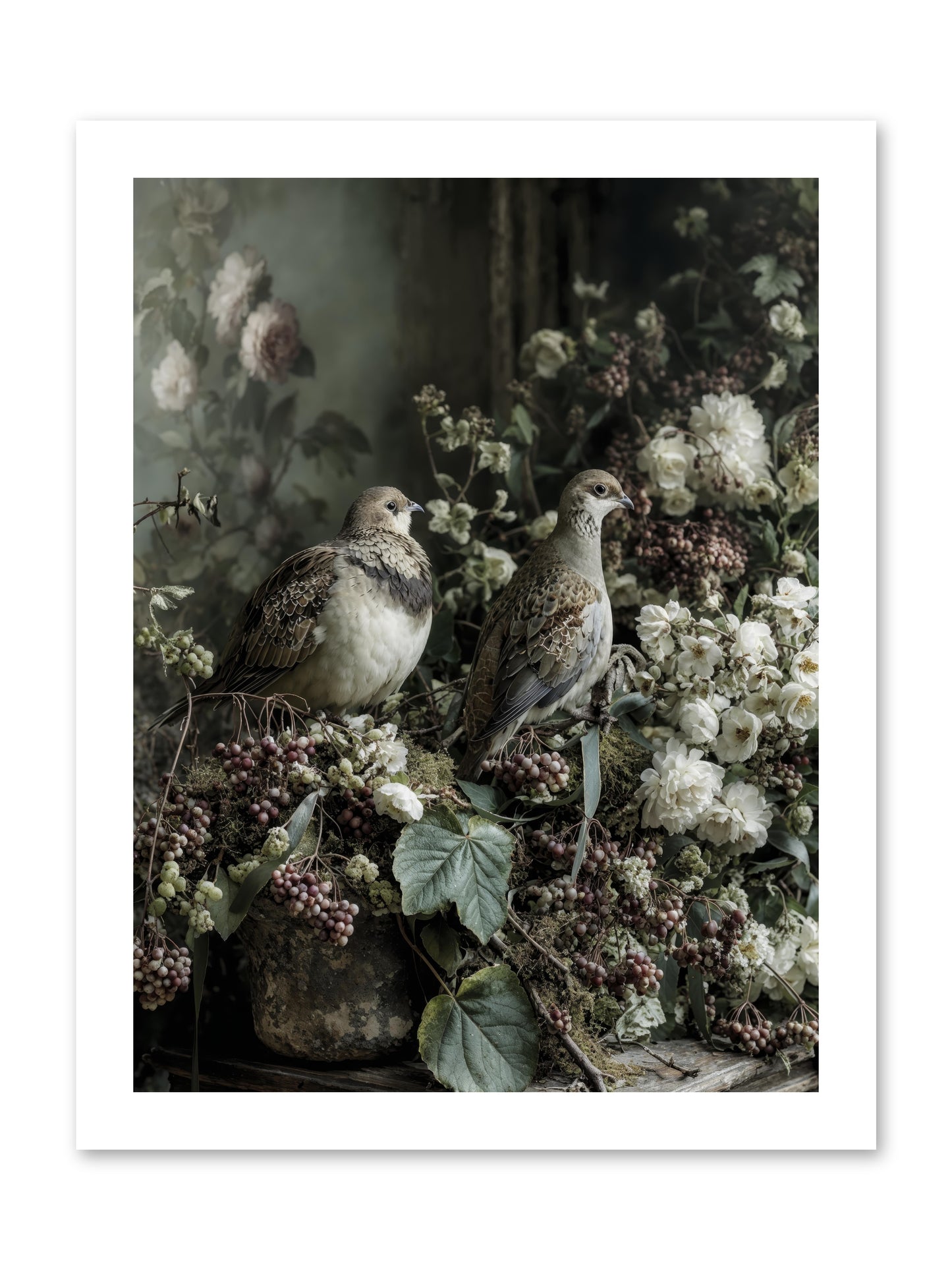 Edelweiss -- Loose Canvas Print 12x16