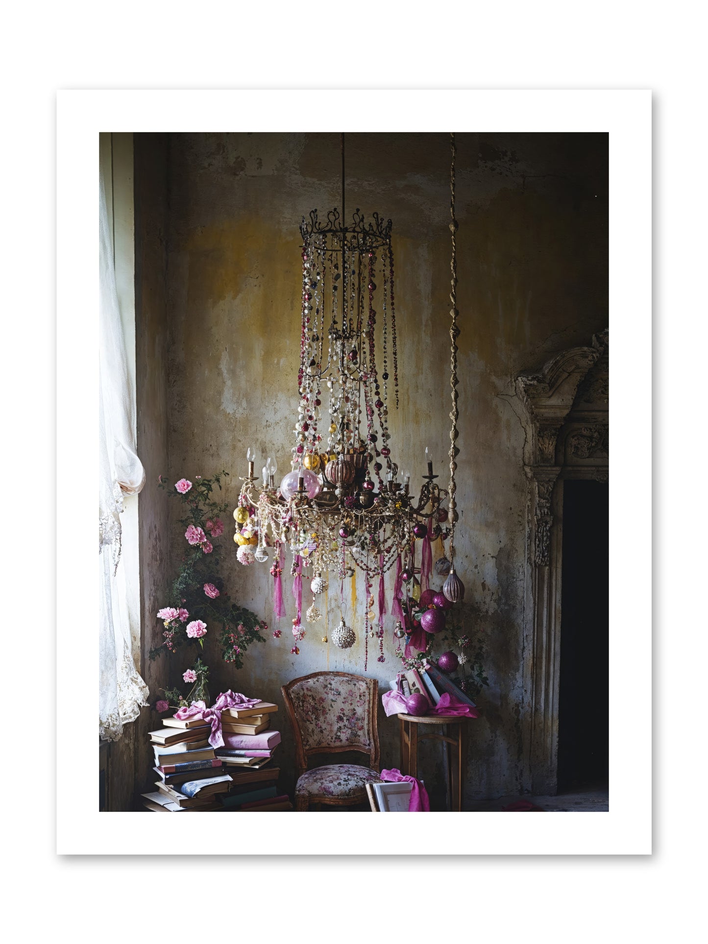 Eden's Luminous Hour -- Loose Canvas Print 12x16