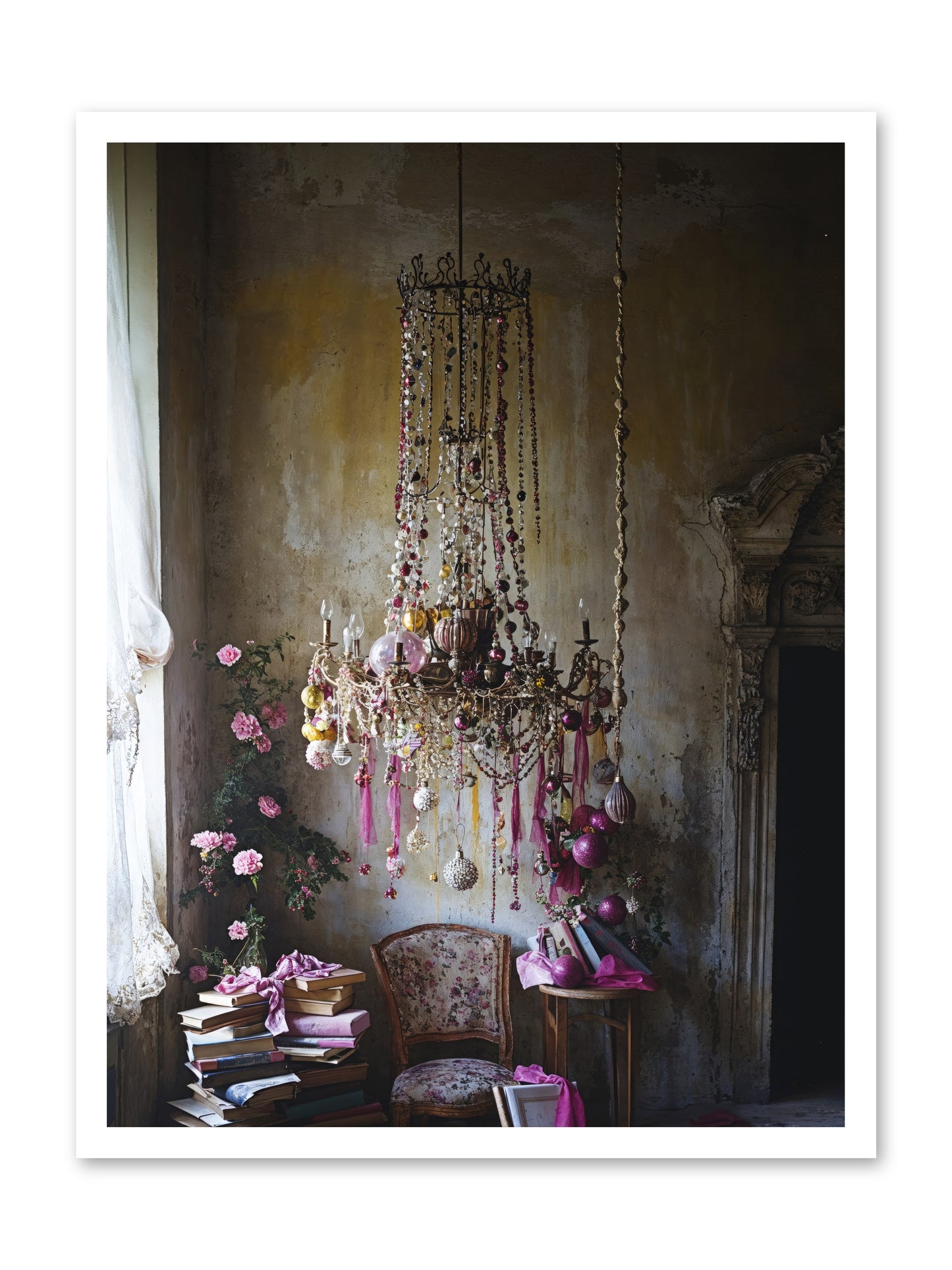 Eden's Luminous Hour -- Loose Canvas Print 24x32