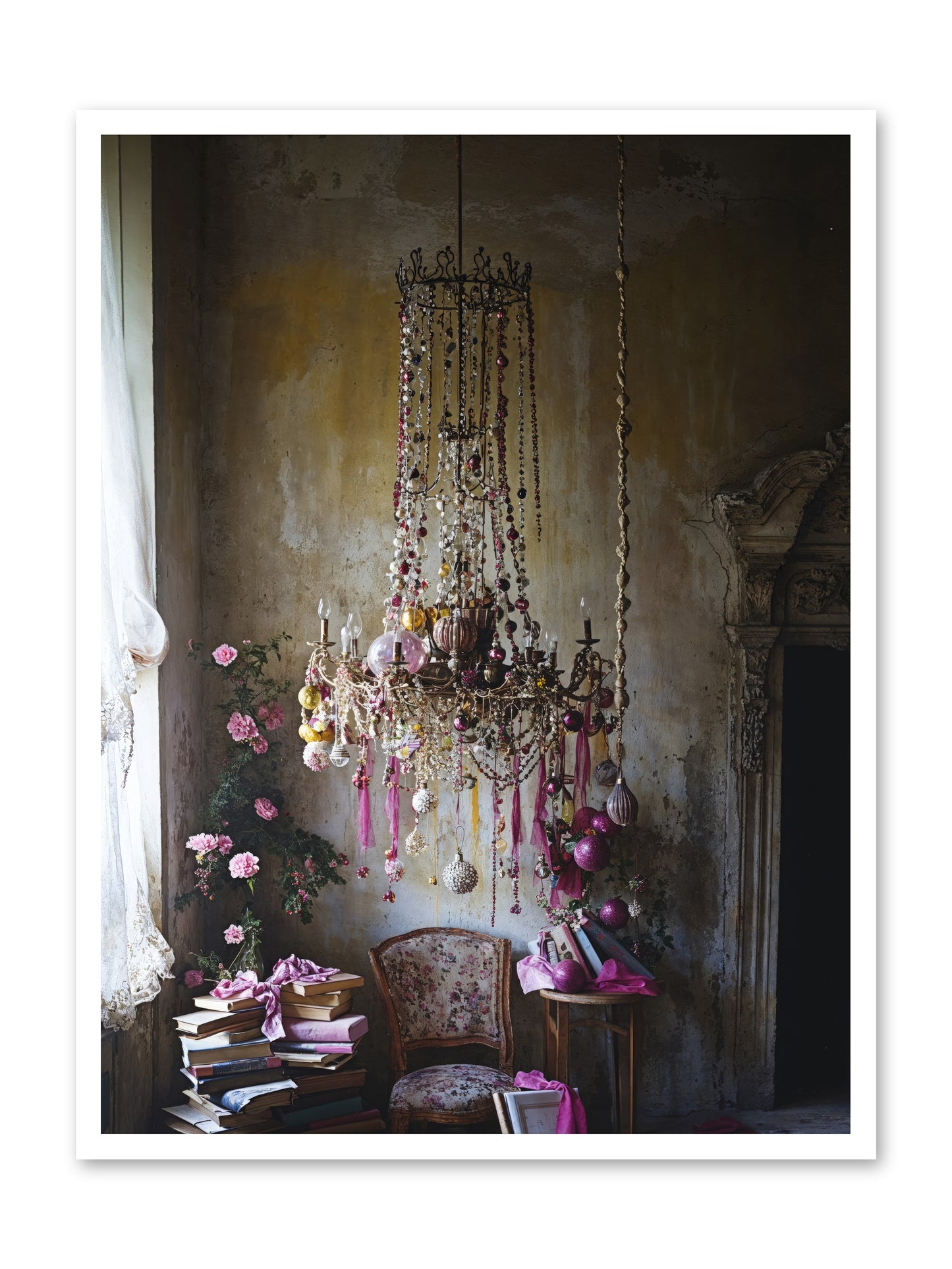 Eden's Luminous Hour -- Paper Print 30x40