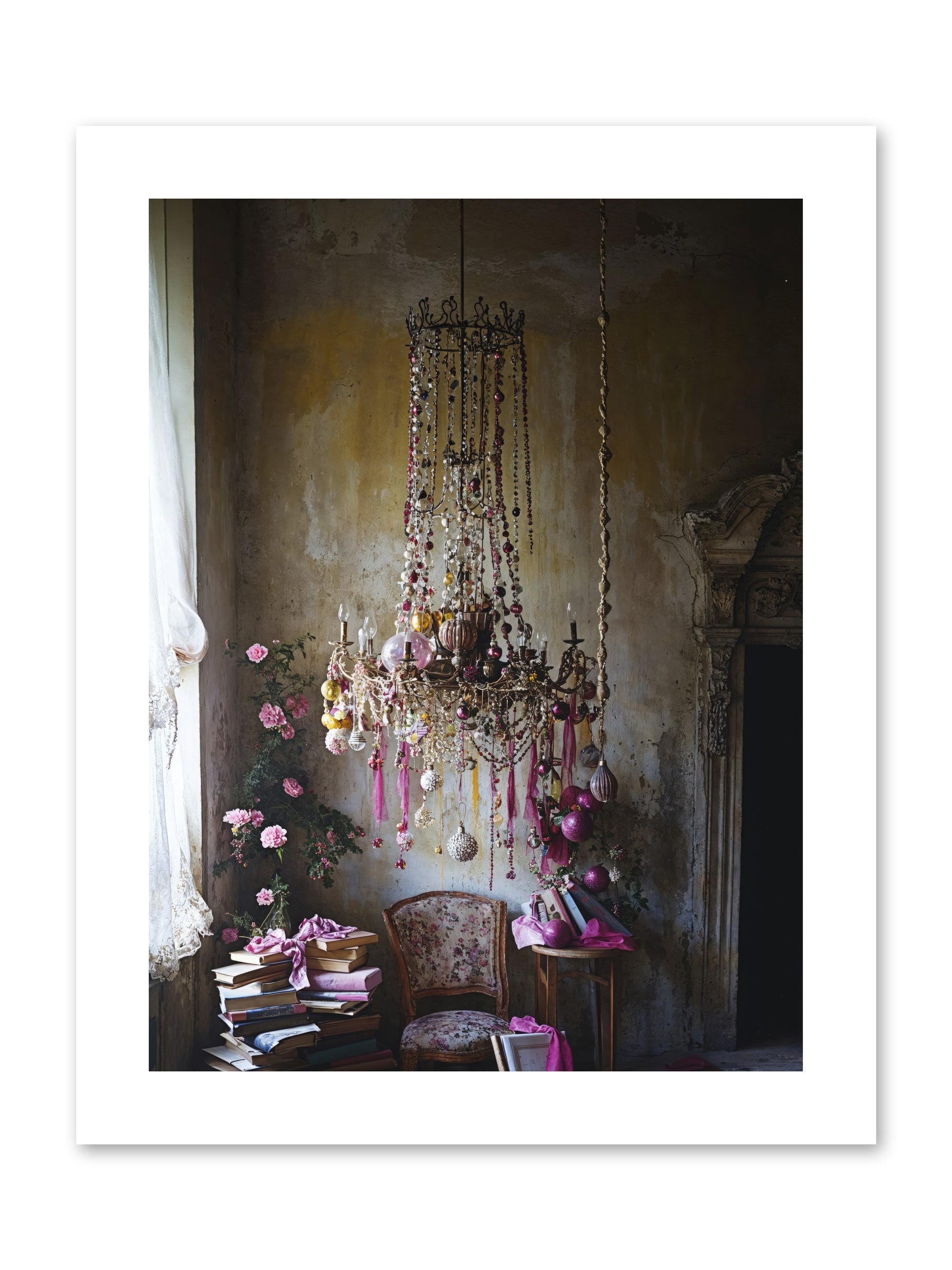 Eden's Luminous Hour -- Paper Print 9x12